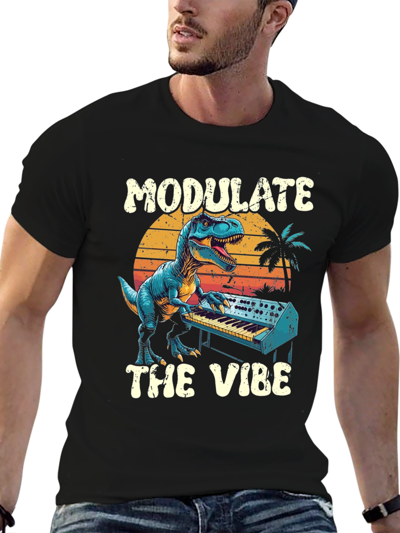Modulate the Vibe Dinosaur T-Shirt