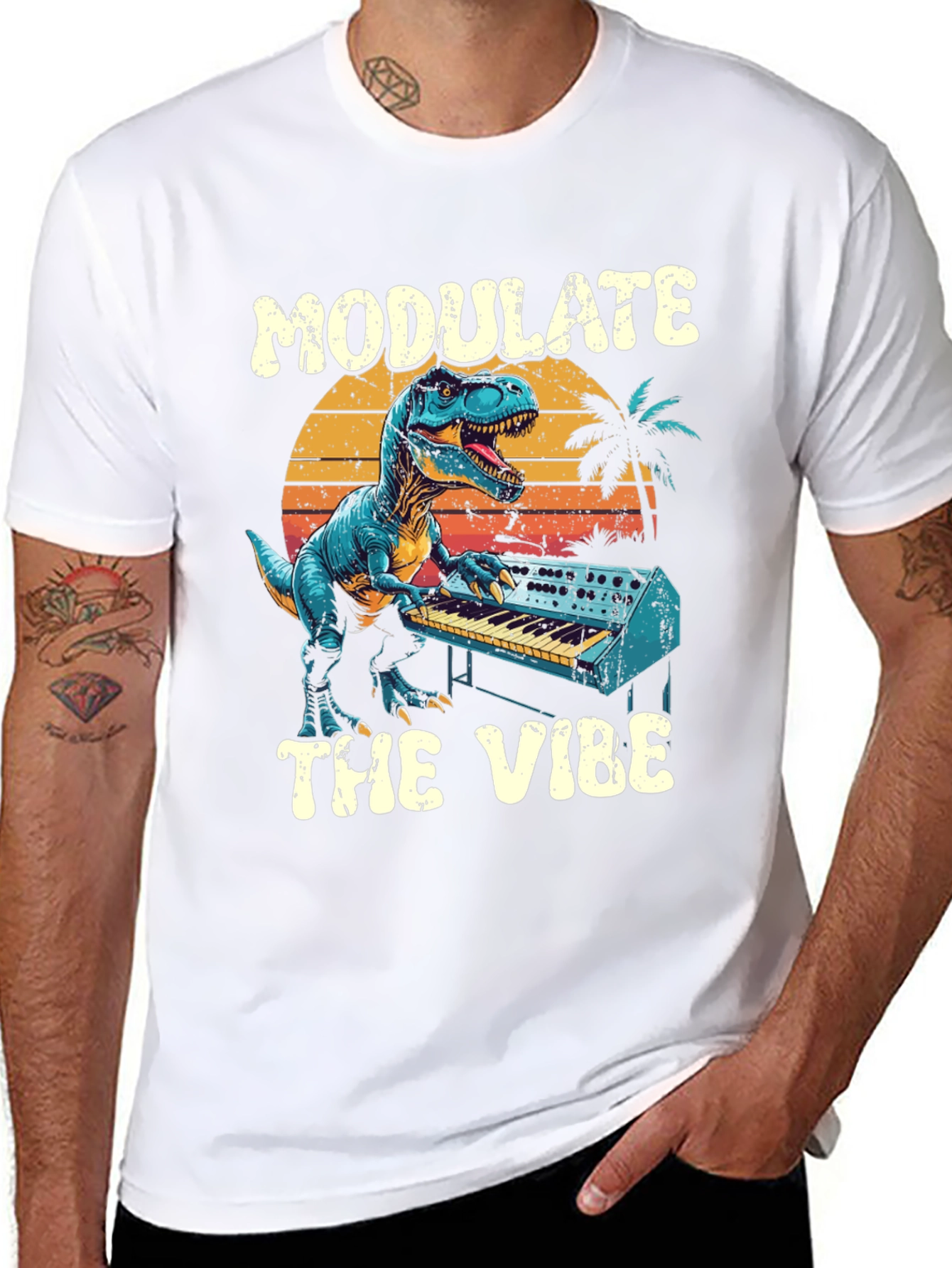 Modulate the Vibe Dinosaur T-Shirt