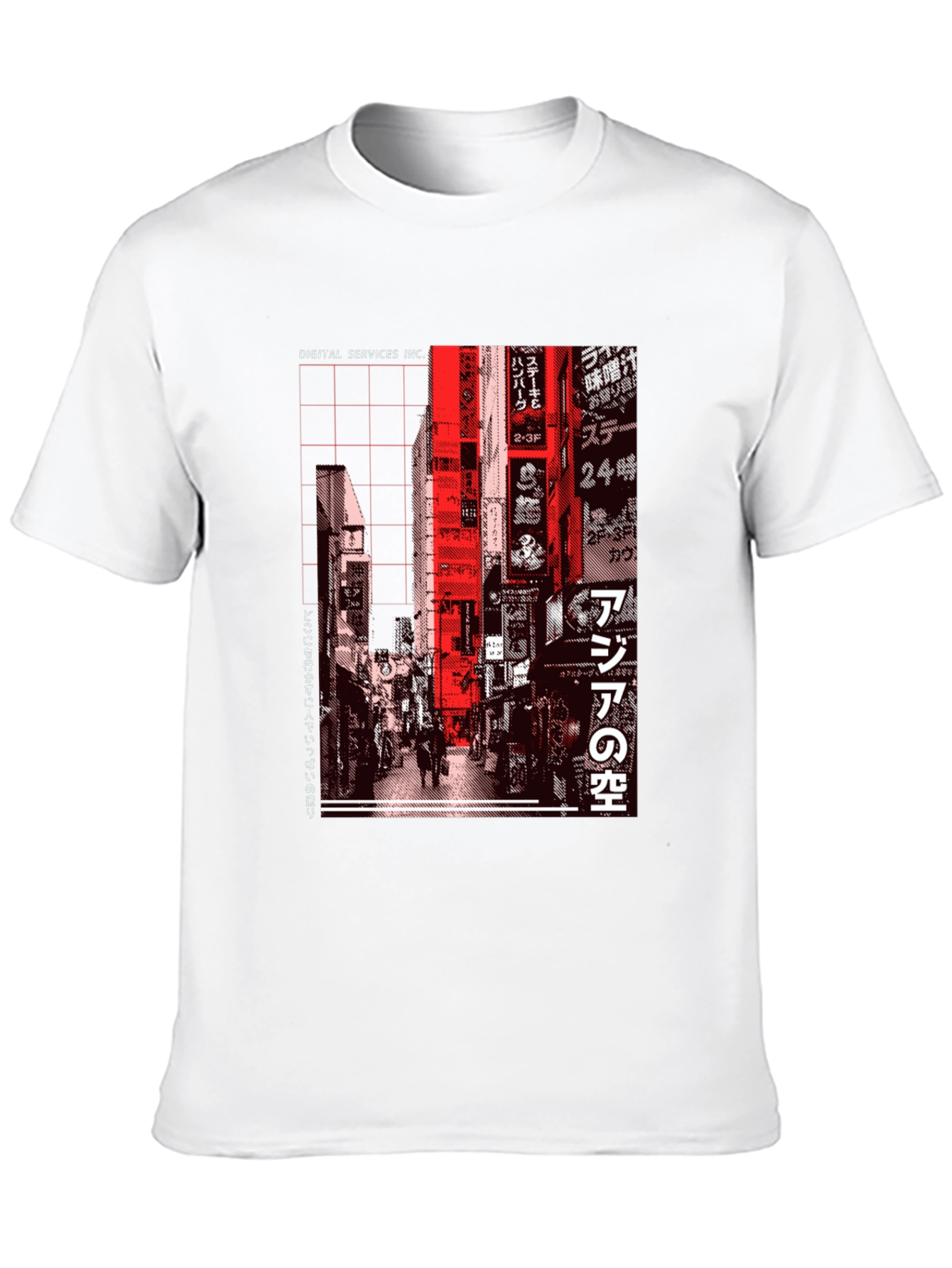 Digital Services Tokyo Graphic Tee - Black