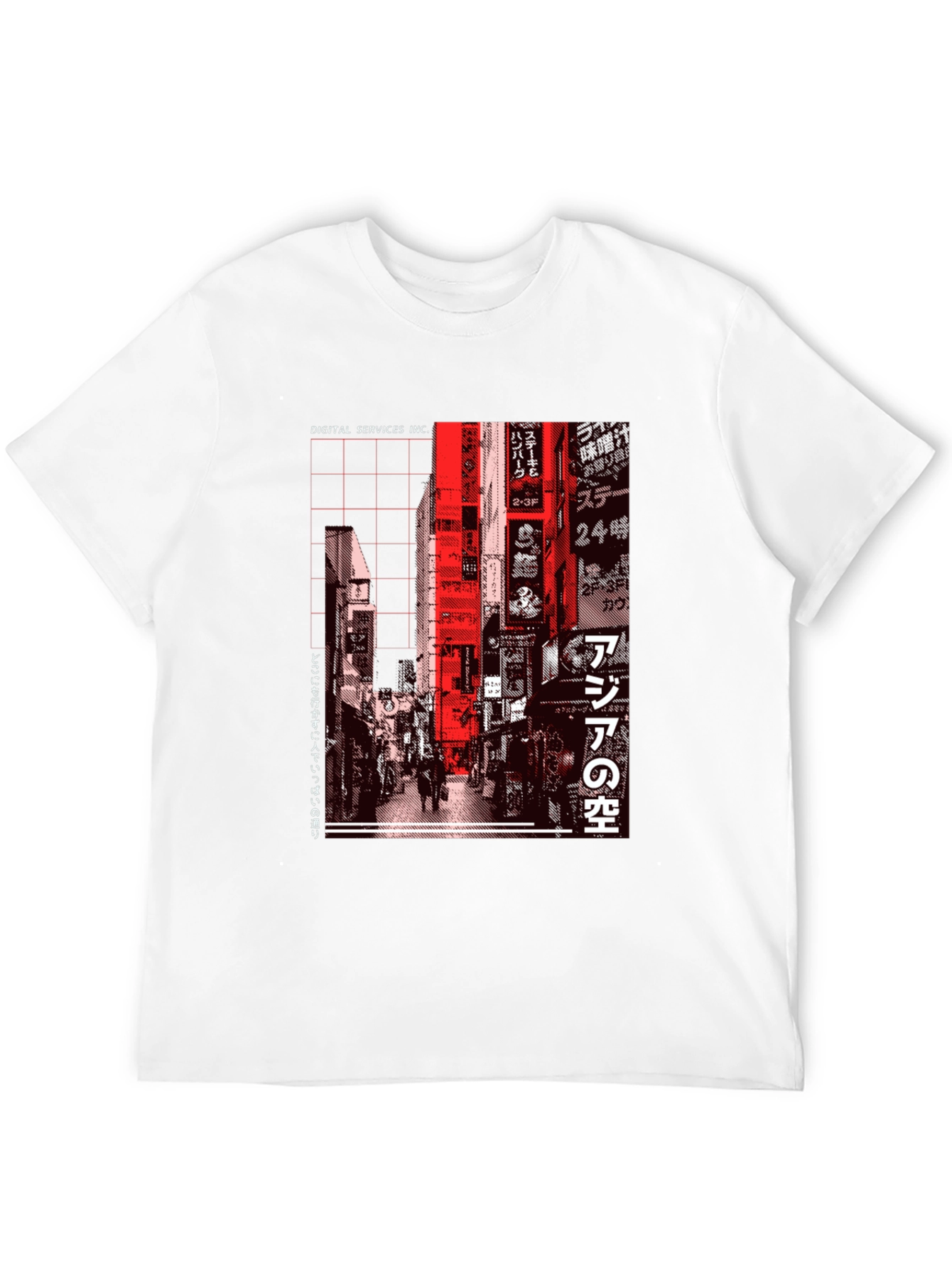 Digital Services Tokyo Graphic Tee - Black
