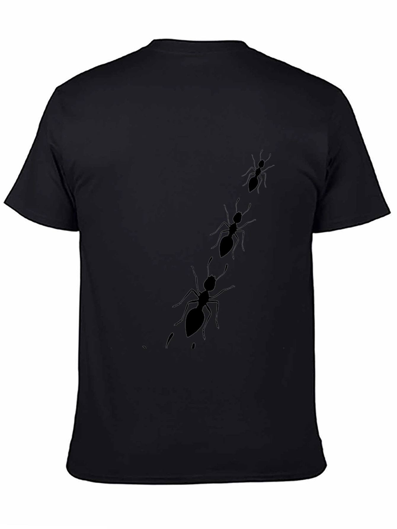 Ants on a Black Tee