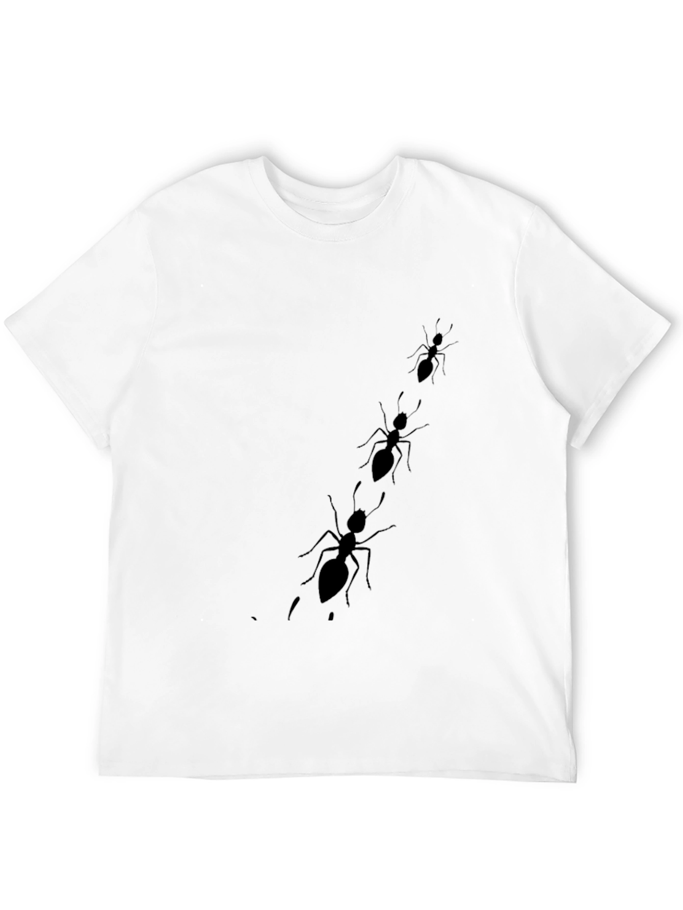 Ants on a Black Tee