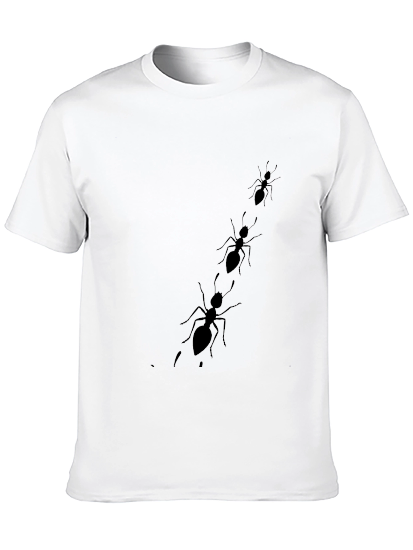 Ants on a Black Tee