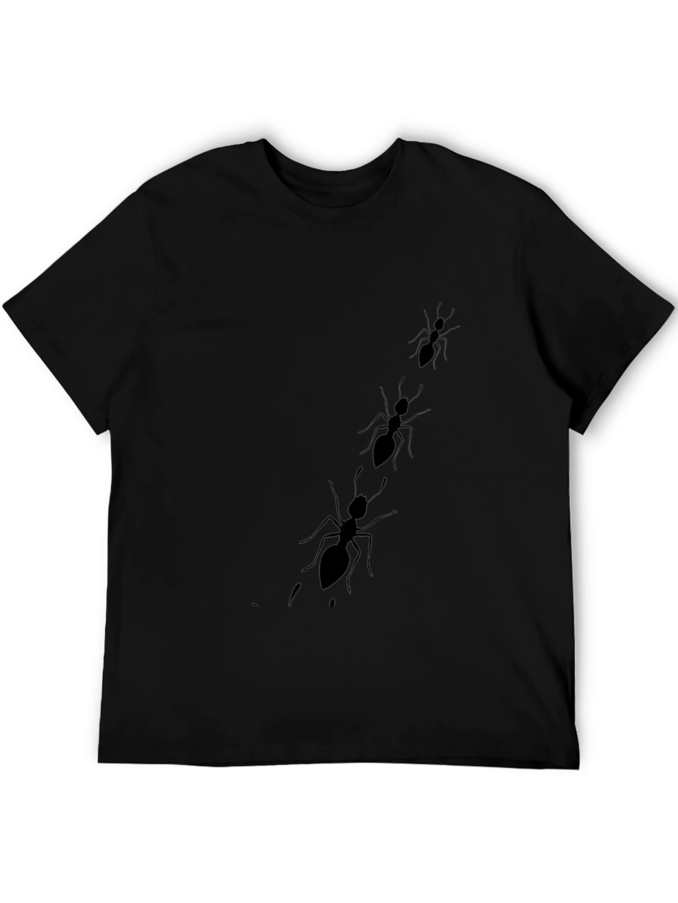 Ants on a Black Tee