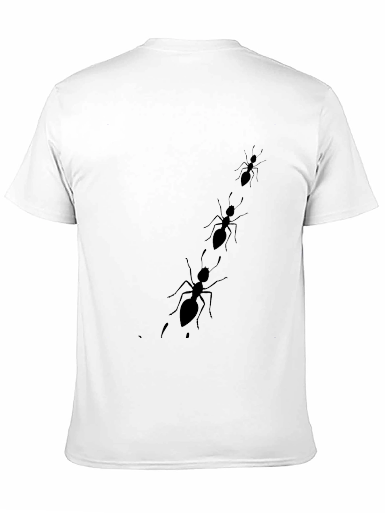 Ants on a Black Tee