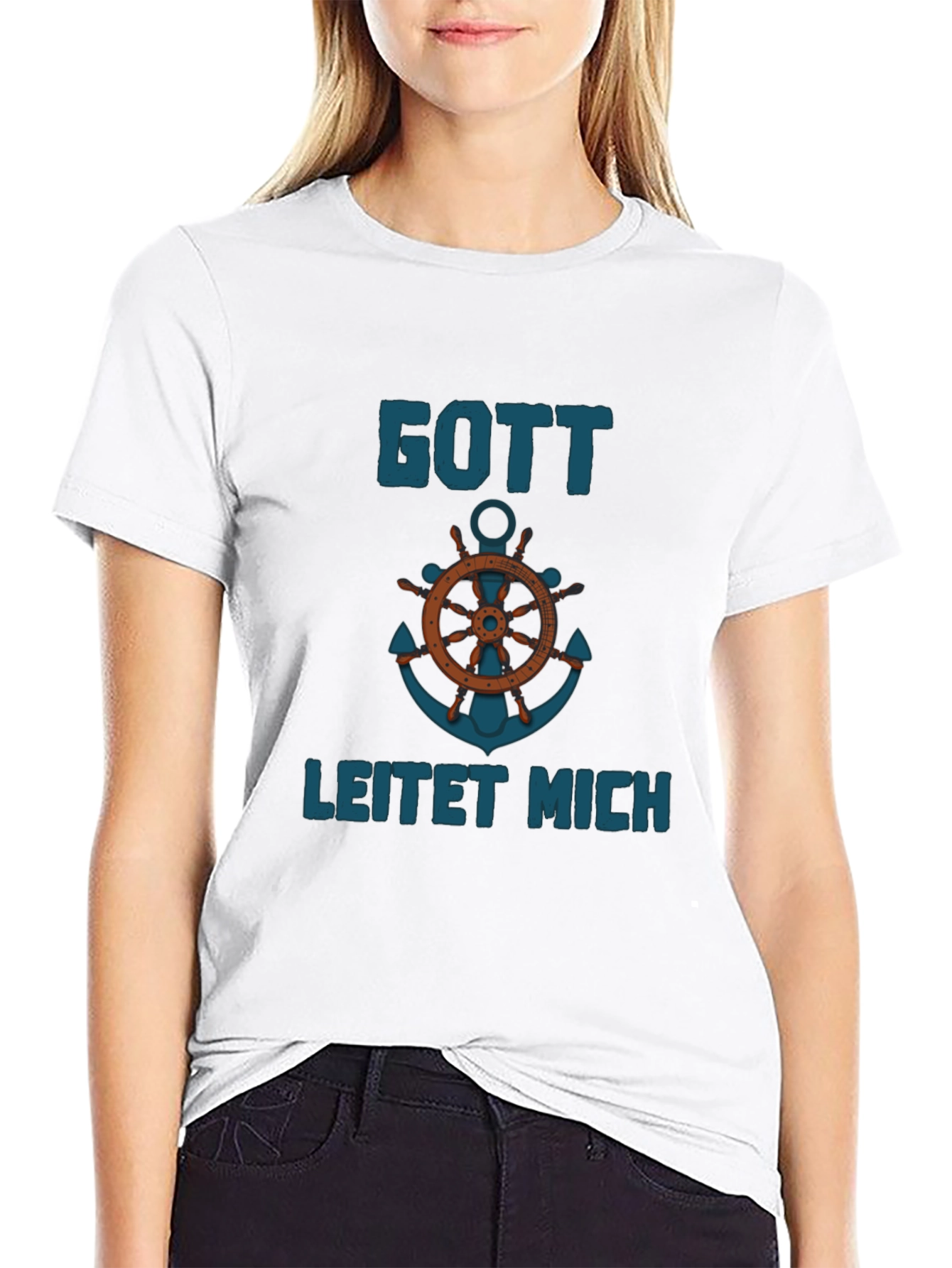 Gott Leitet Mich T-Shirt | God Guides Me Tee