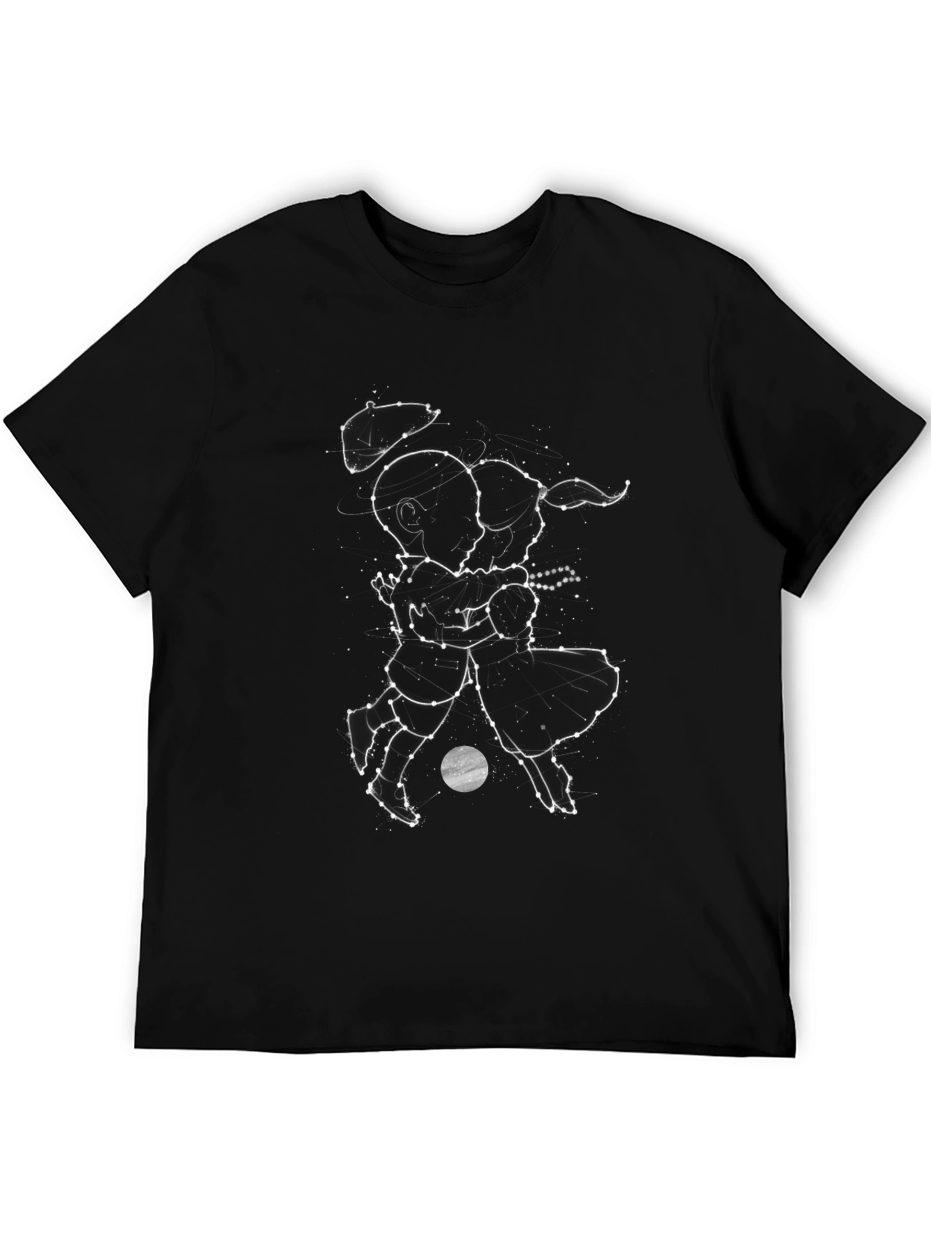 Celestial Dance Black T-Shirt
