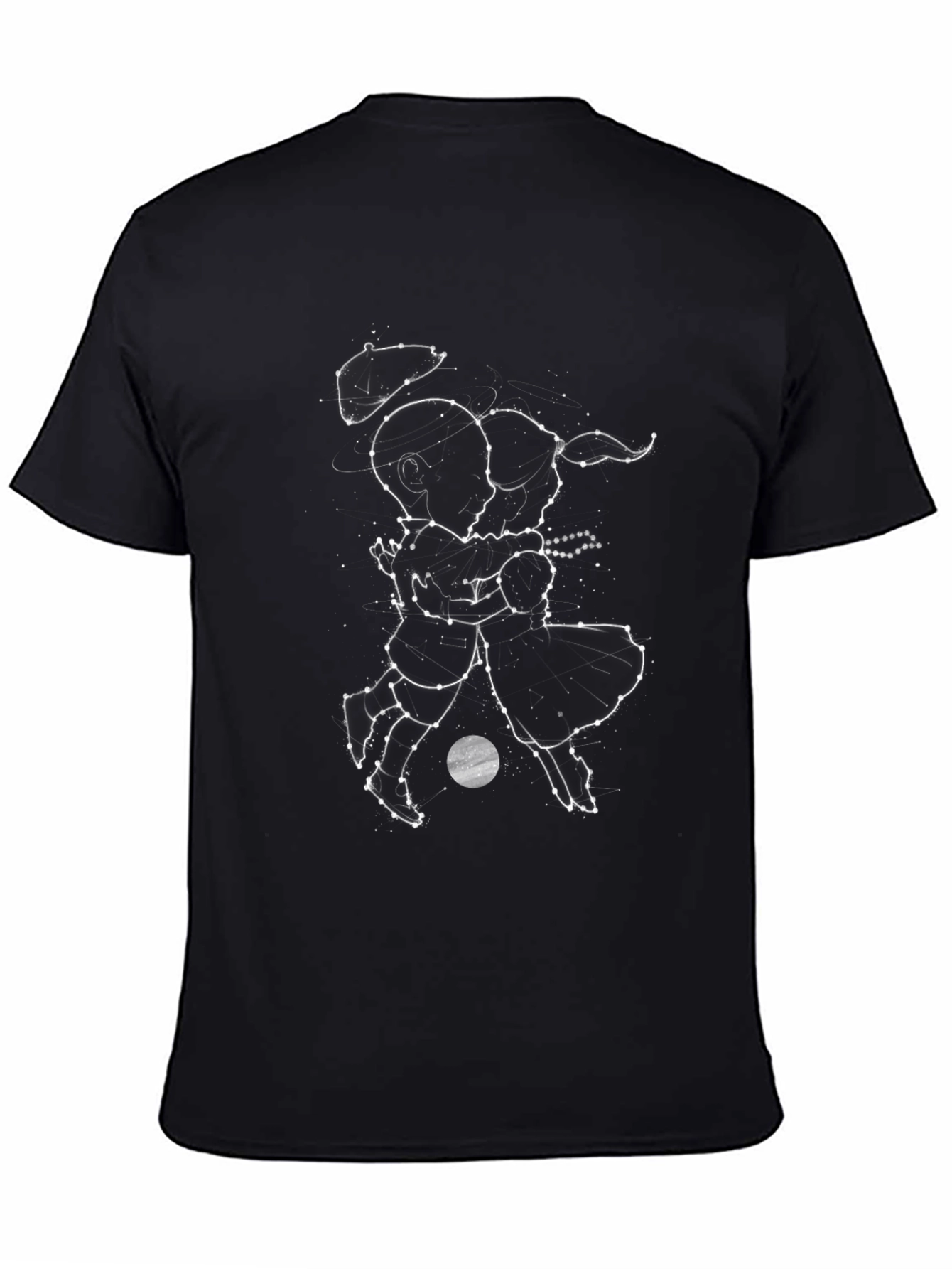Celestial Dance Black T-Shirt