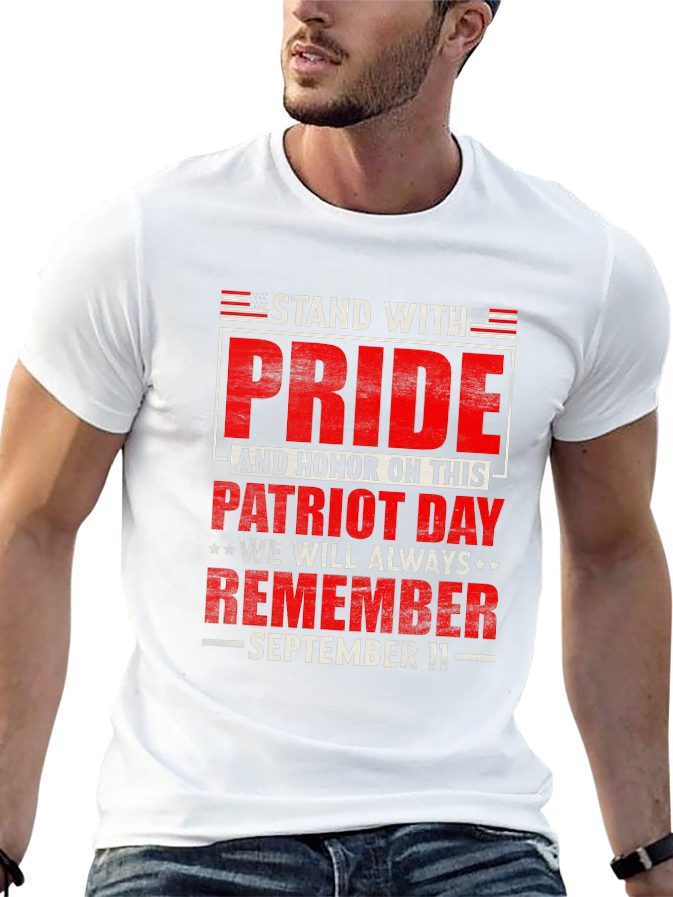 Patriot Day Remember 9/11 Graphic Tee