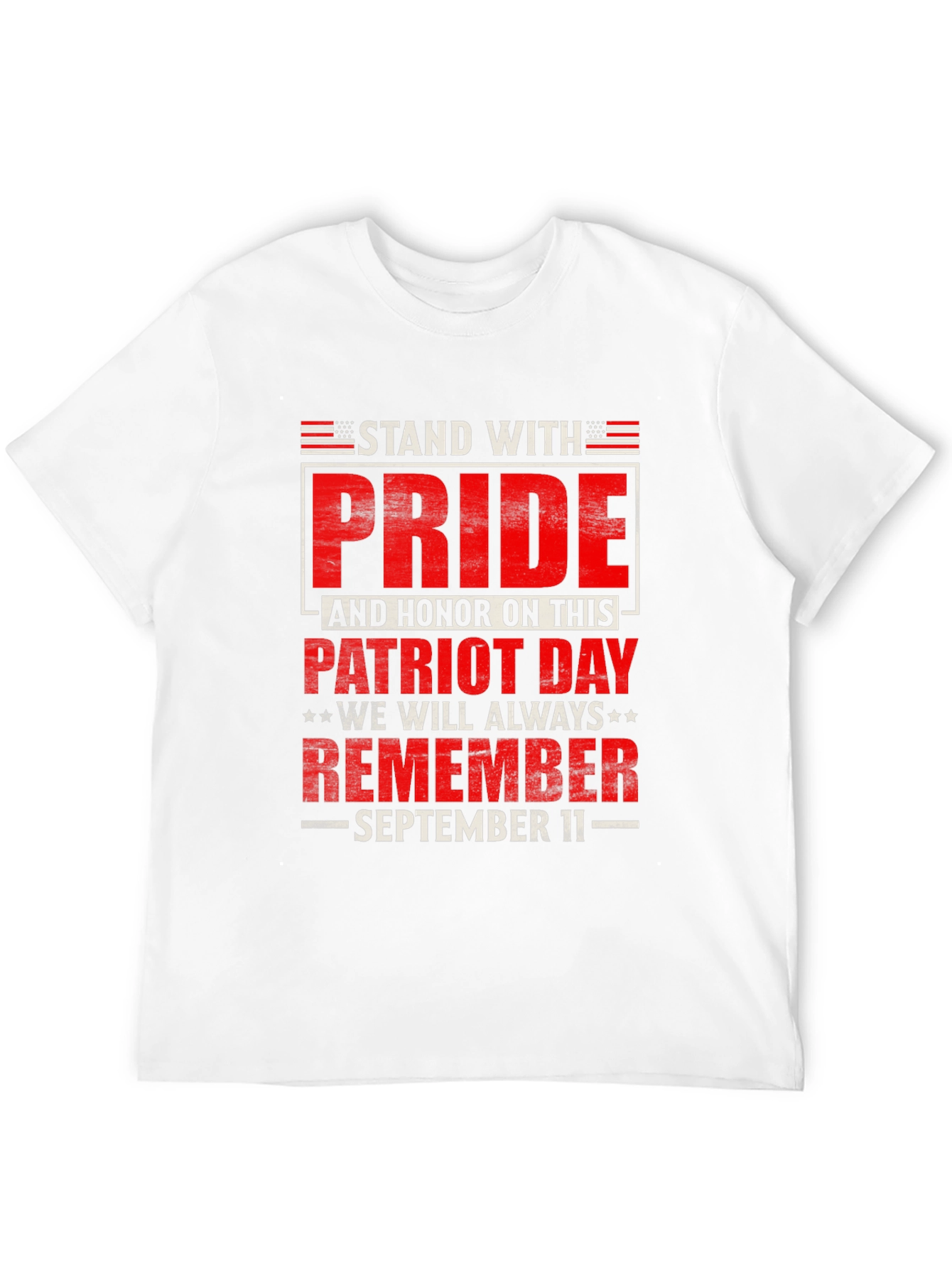 Patriot Day Remember 9/11 Graphic Tee