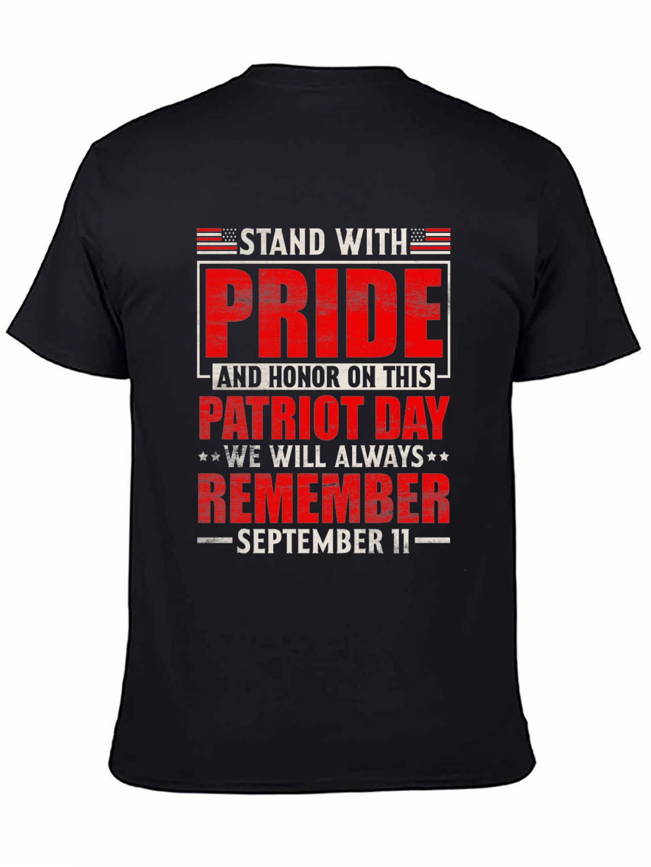 Patriot Day Remember 9/11 Graphic Tee