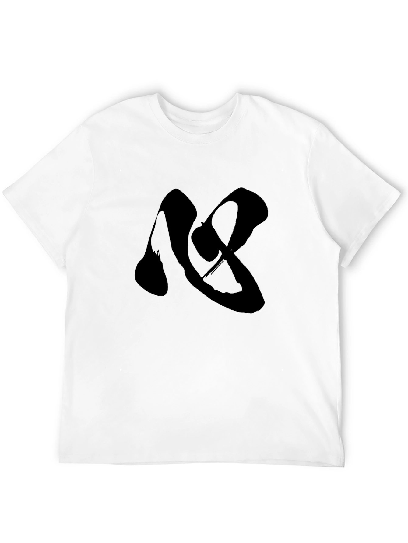 Black Kanji T-Shirt - Minimalist Design