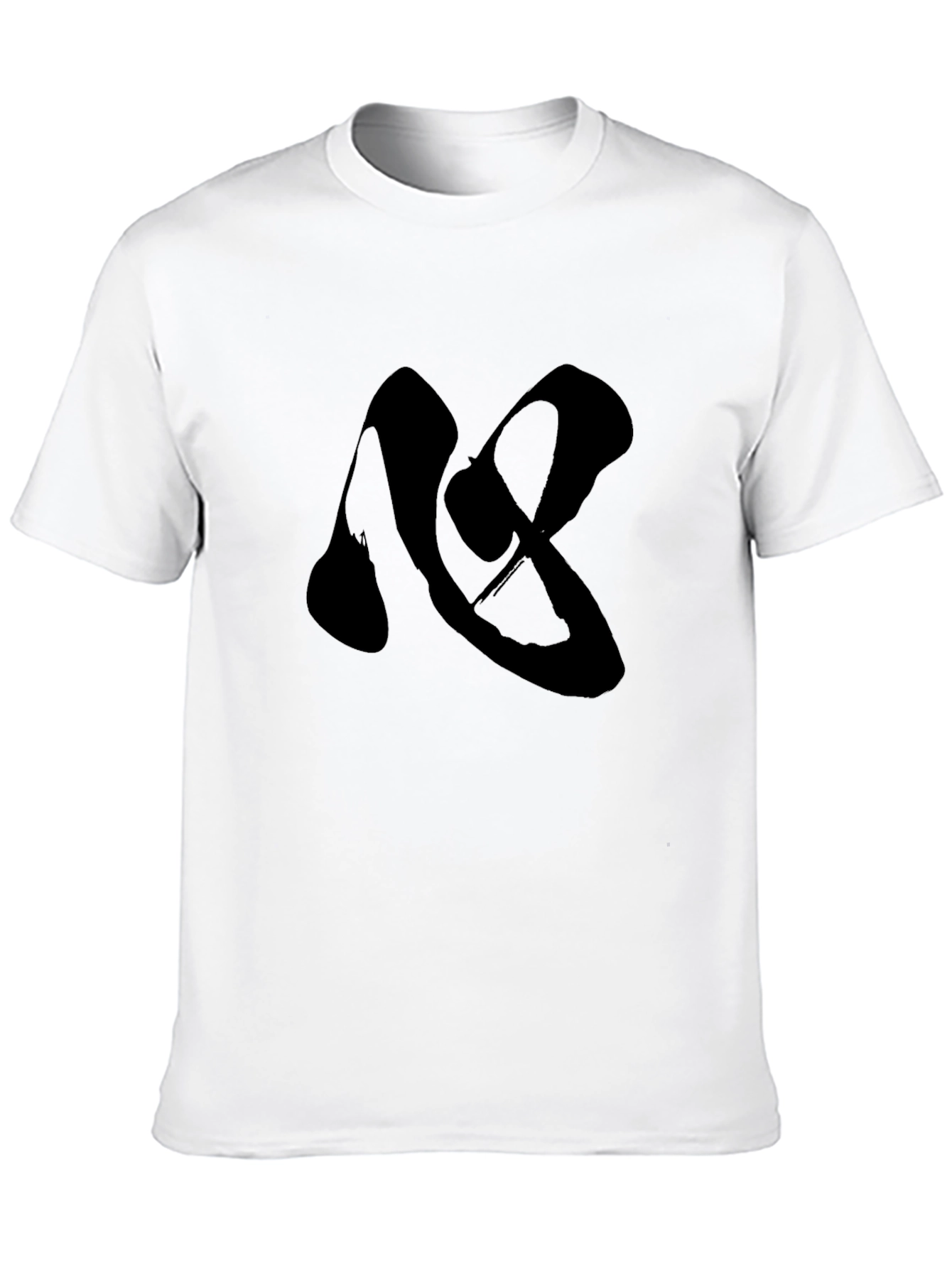Black Kanji T-Shirt - Minimalist Design