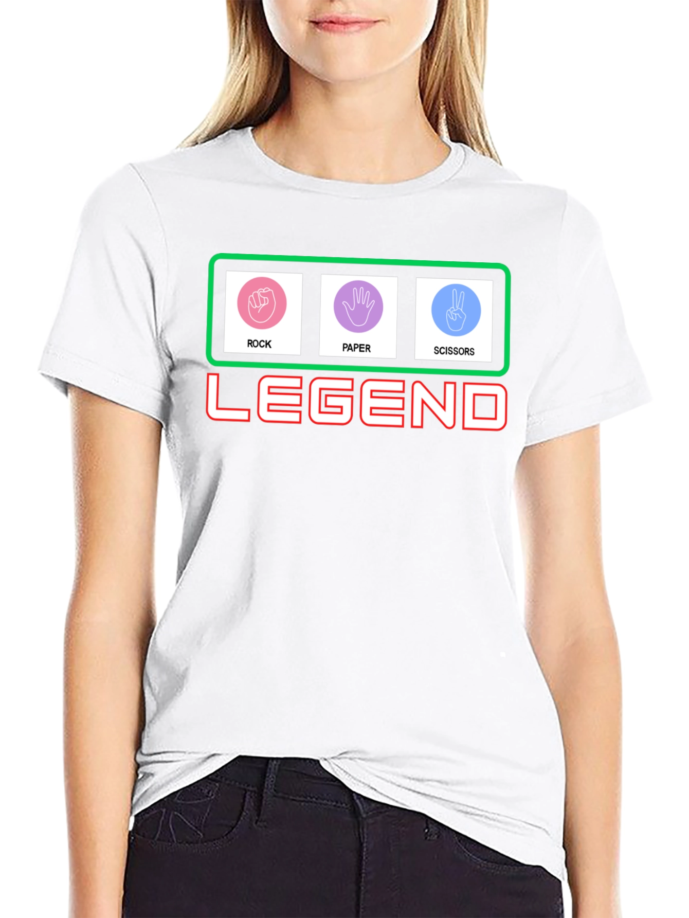 Rock Paper Scissors Legend T-Shirt