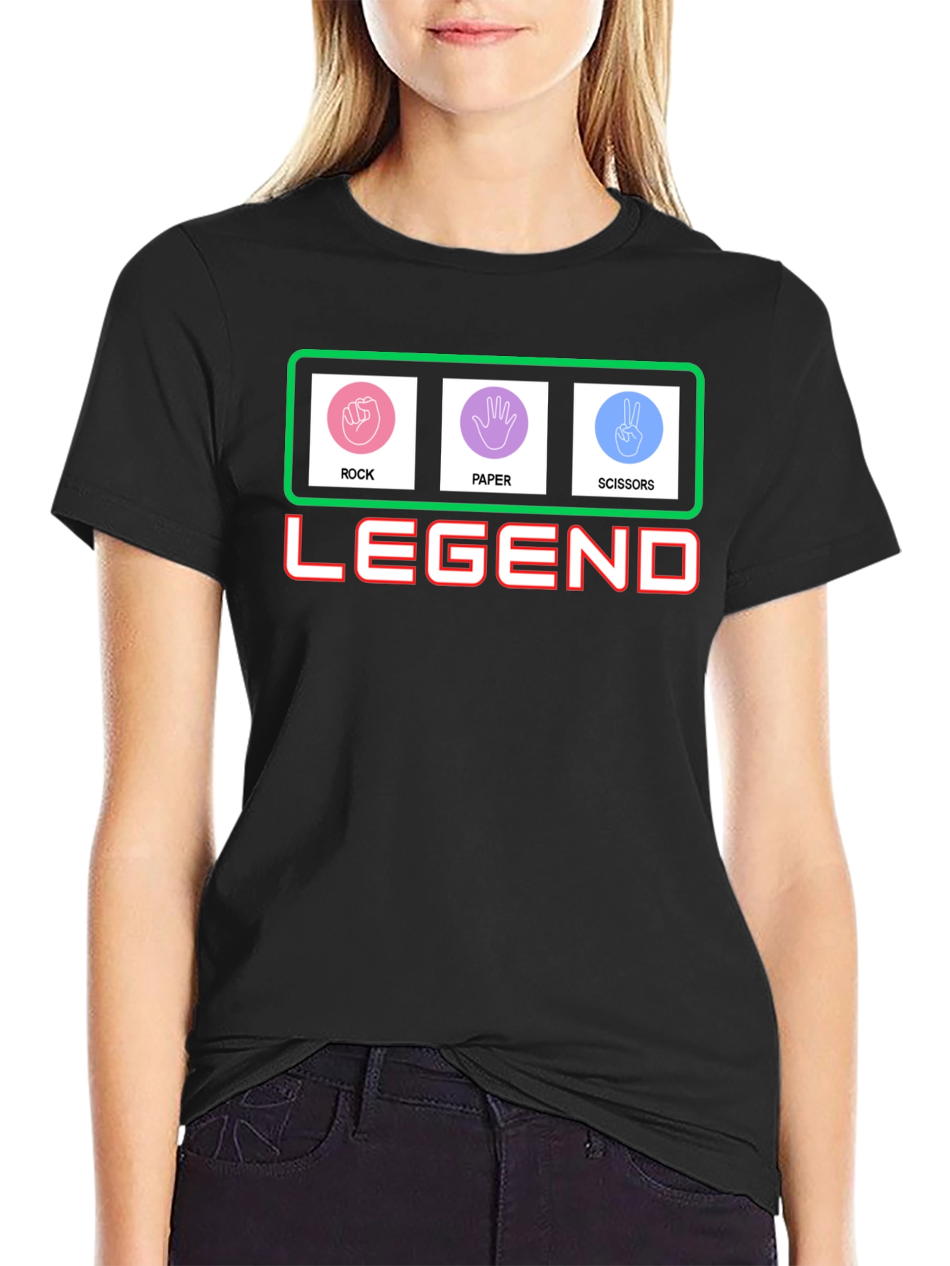 Rock Paper Scissors Legend T-Shirt