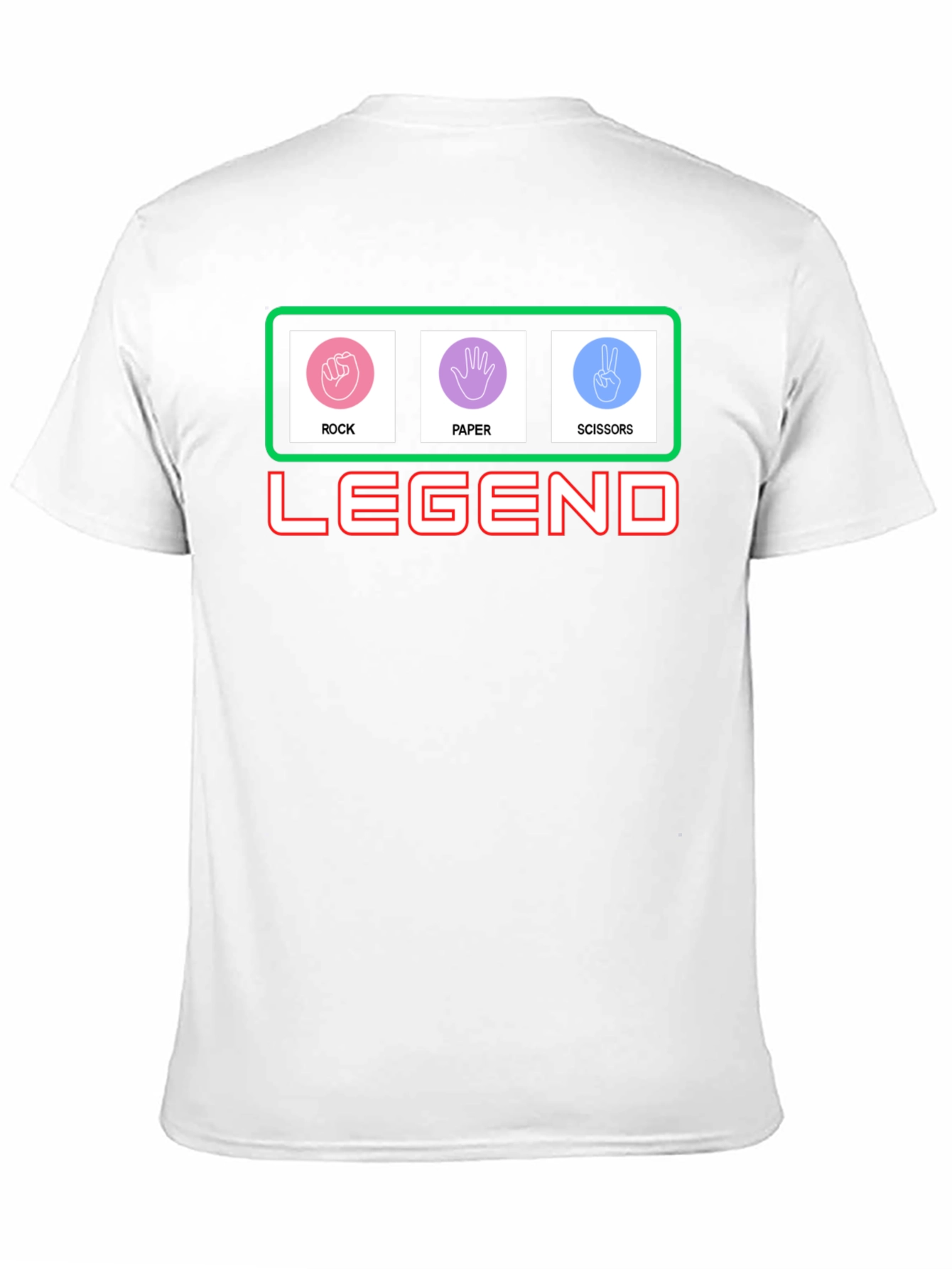 Rock Paper Scissors Legend T-Shirt