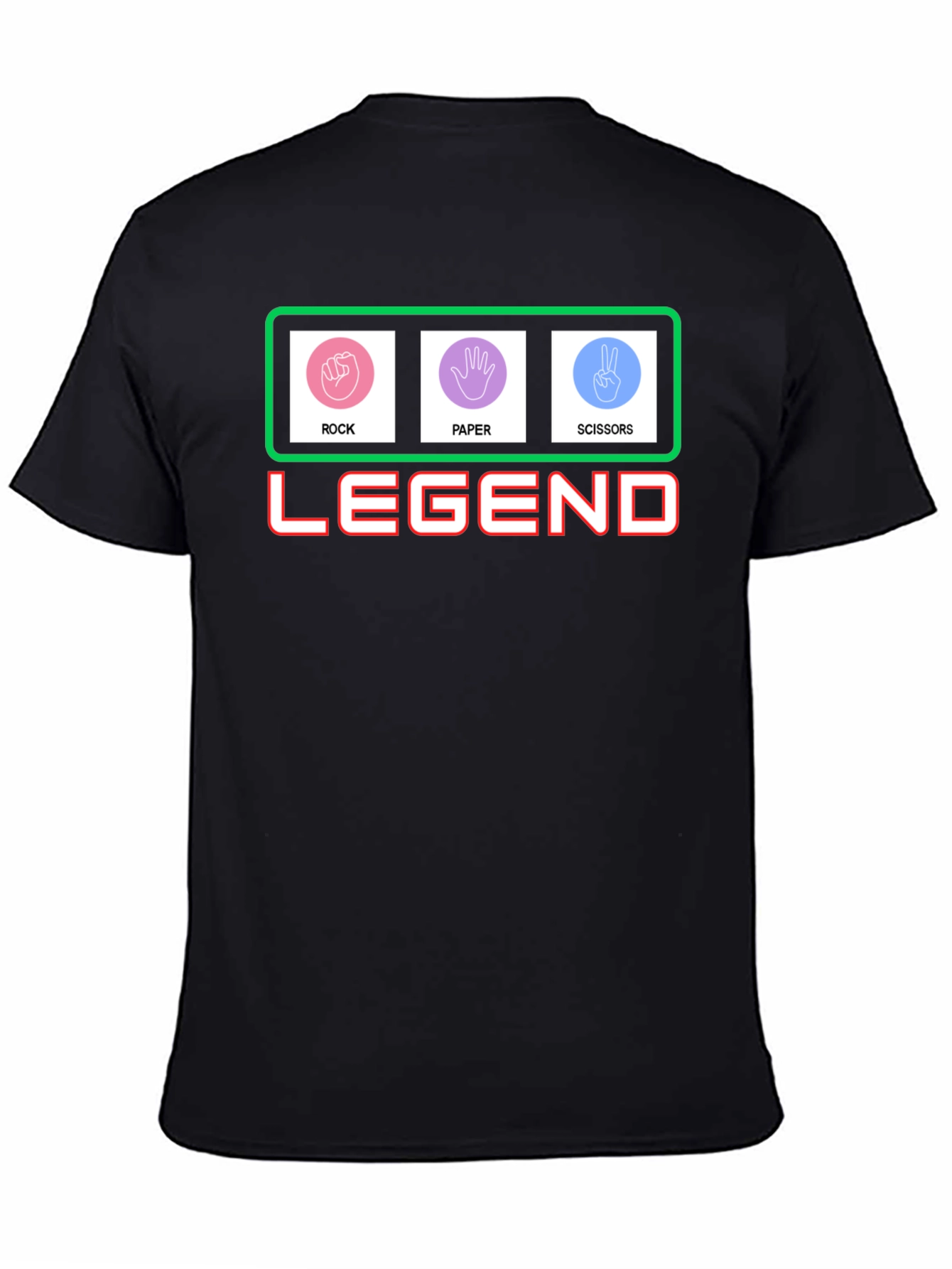 Rock Paper Scissors Legend T-Shirt