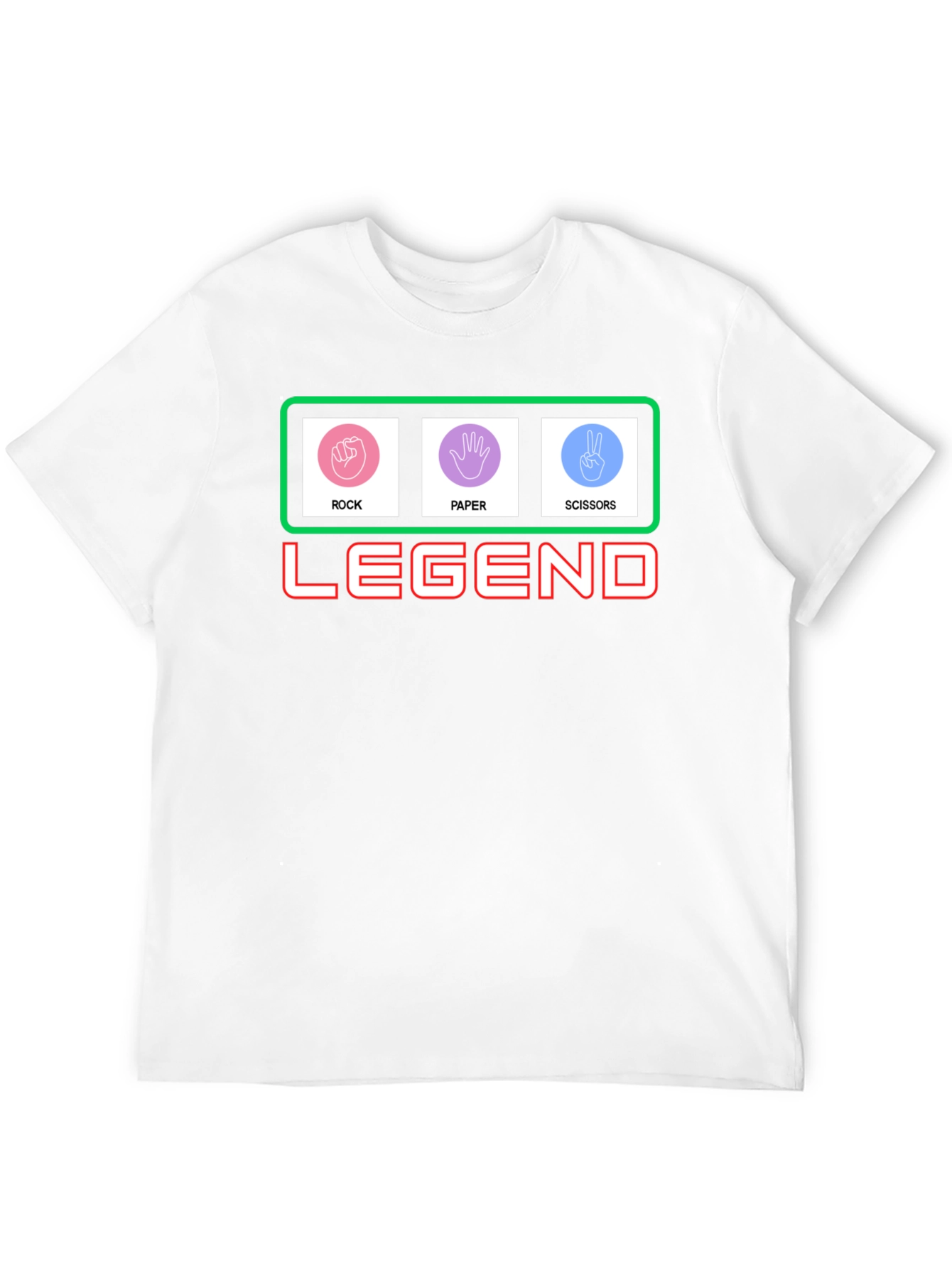 Rock Paper Scissors Legend T-Shirt