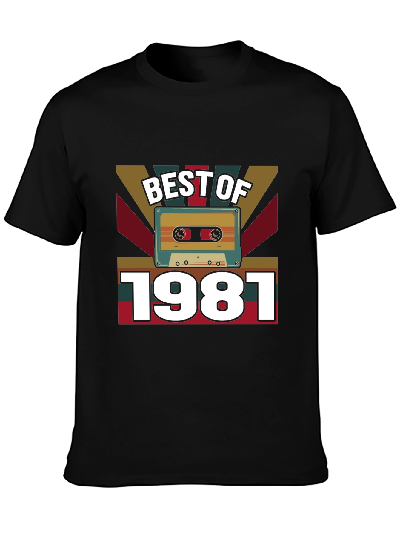Best of 1981 Cassette Tape Graphic Tee
