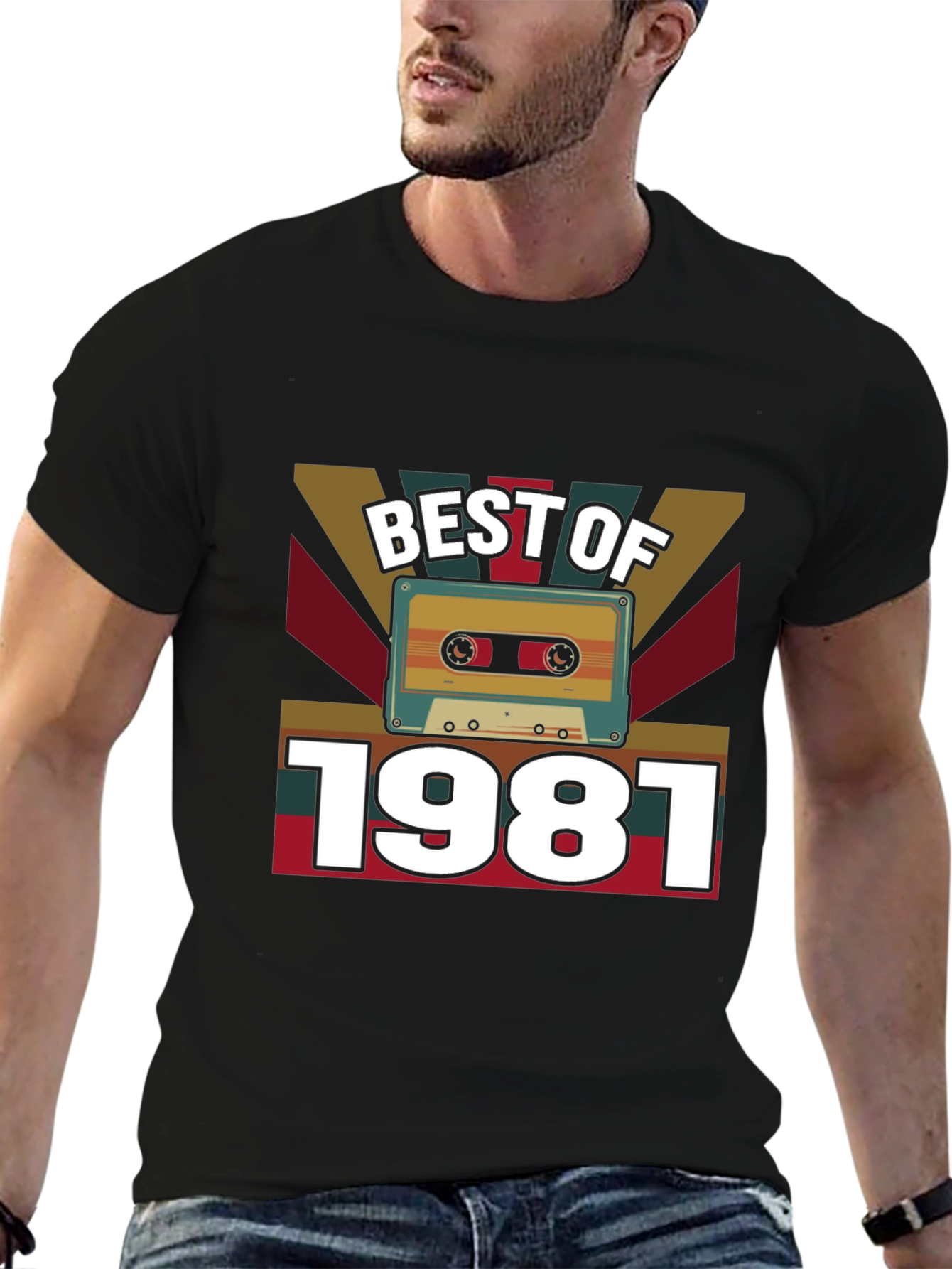 Best of 1981 Cassette Tape Graphic Tee