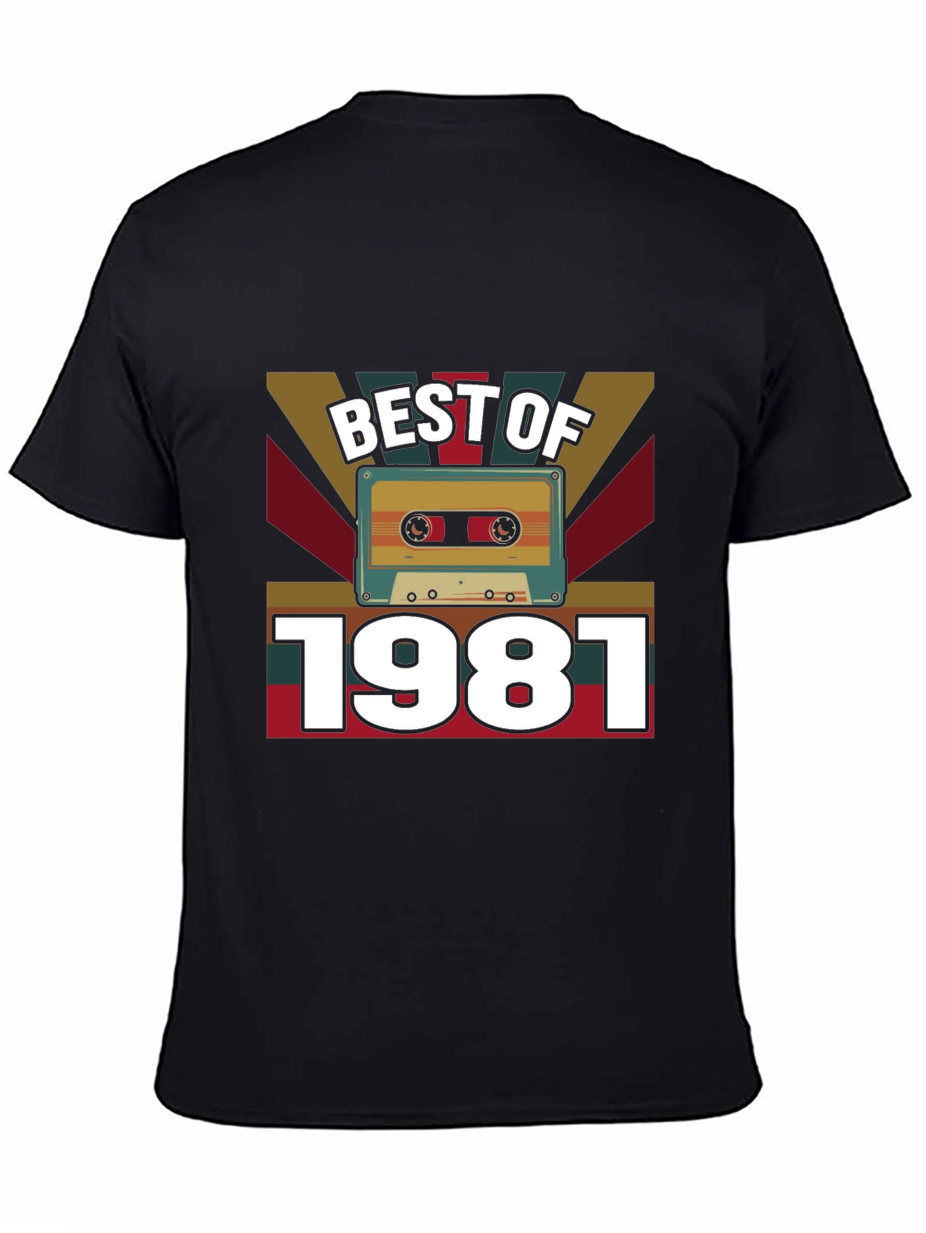 Best of 1981 Cassette Tape Graphic Tee