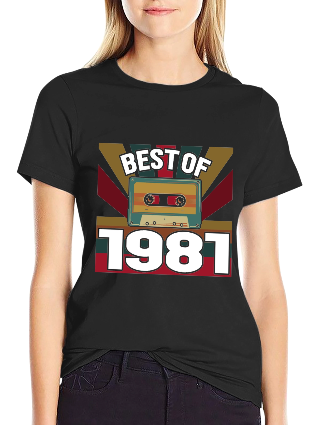 Best of 1981 Cassette Tape Graphic Tee