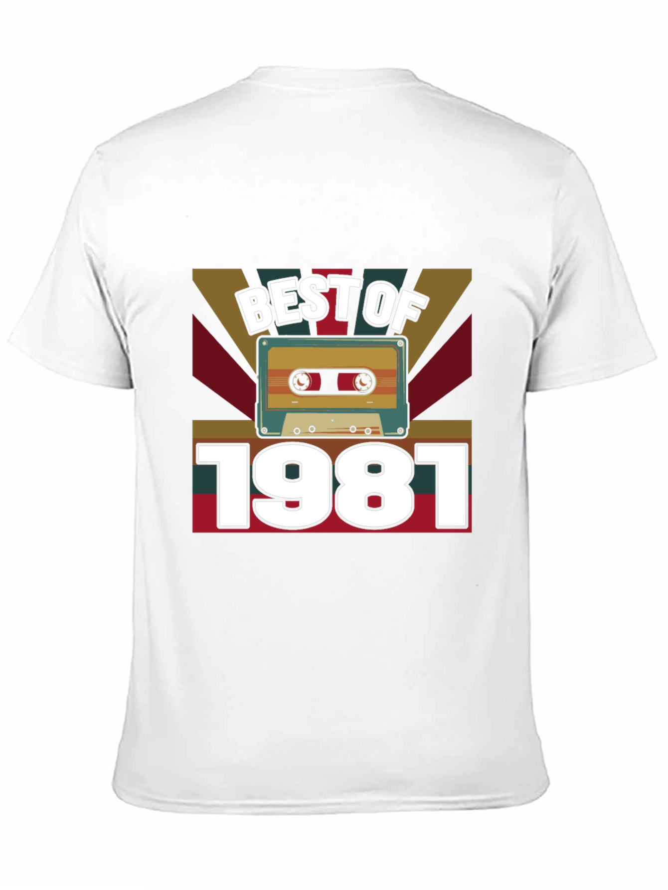 Best of 1981 Cassette Tape Graphic Tee
