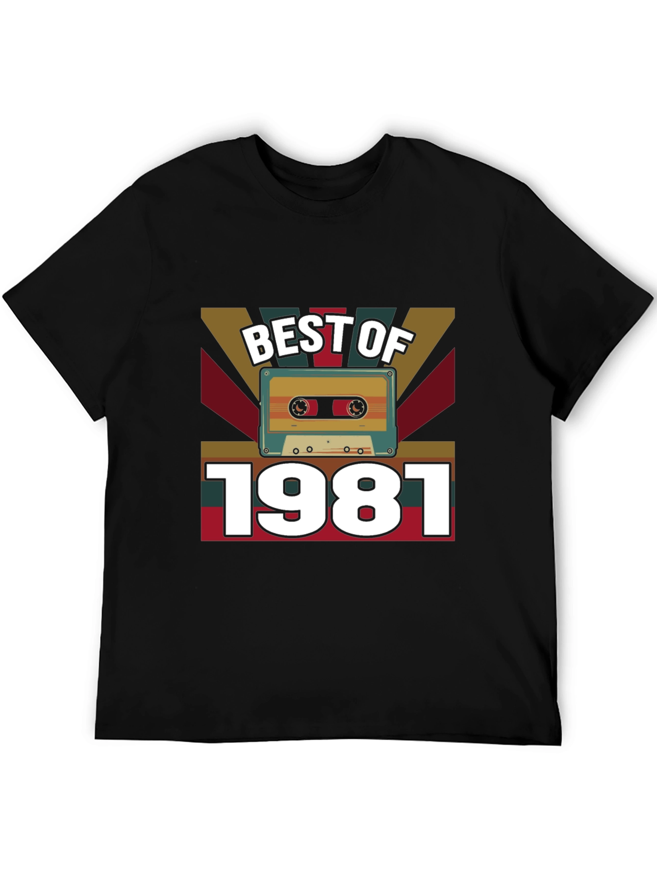 Best of 1981 Cassette Tape Graphic Tee