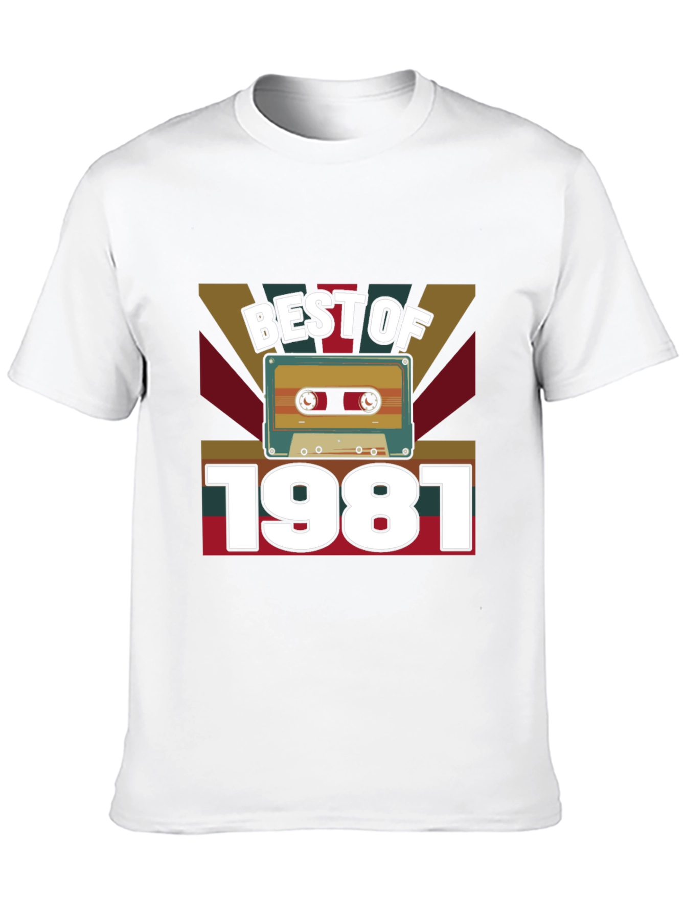Best of 1981 Cassette Tape Graphic Tee