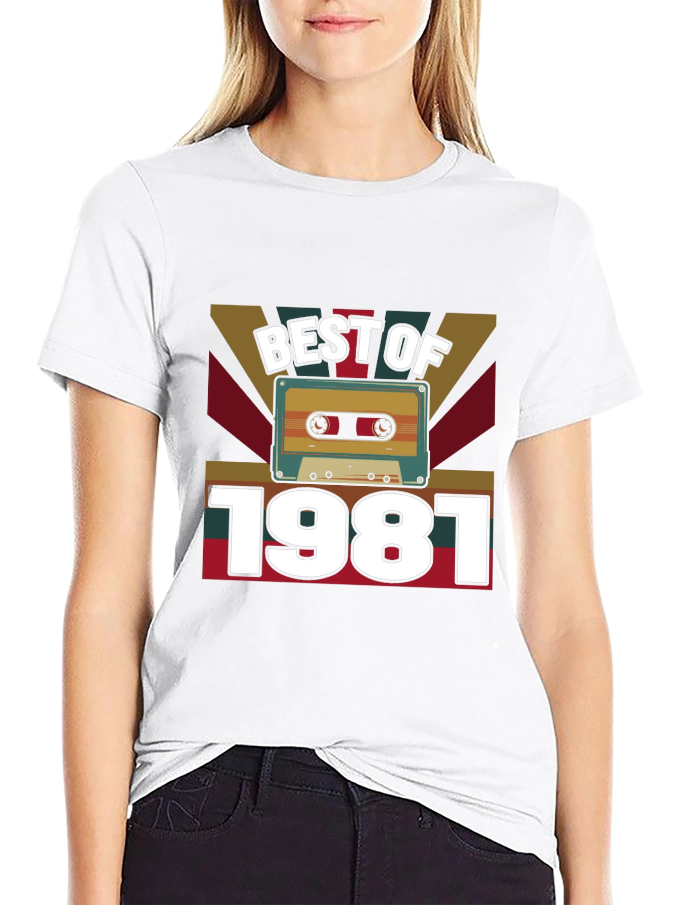 Best of 1981 Cassette Tape Graphic Tee