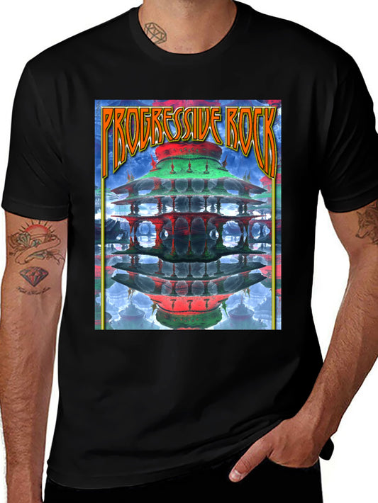 Progressive Rock Graphic T-Shirt - Unique Design Tee