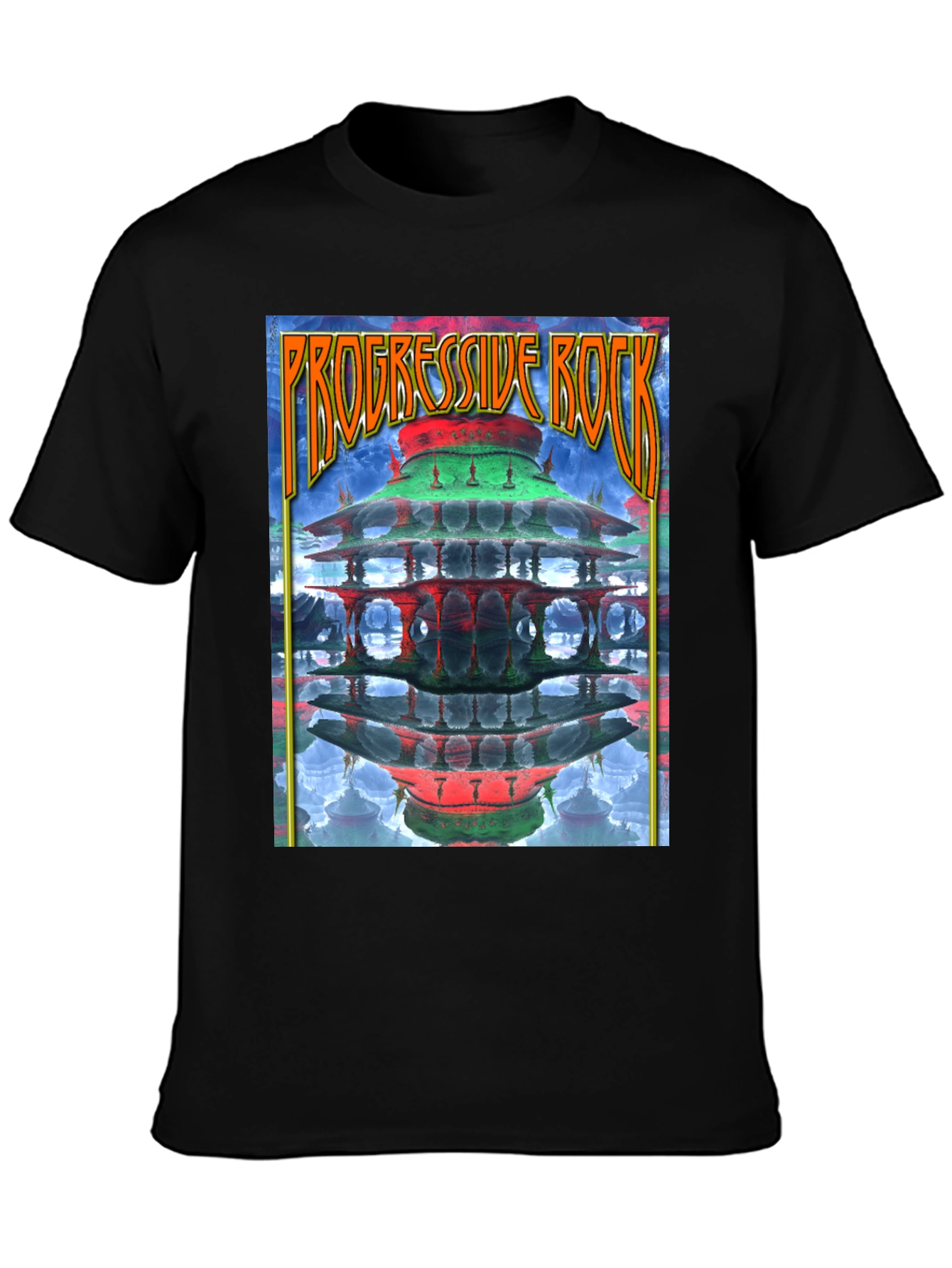 Progressive Rock Graphic T-Shirt - Unique Design Tee