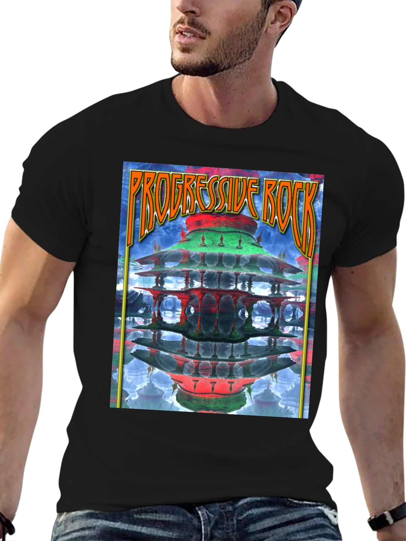 Progressive Rock Graphic T-Shirt - Unique Design Tee
