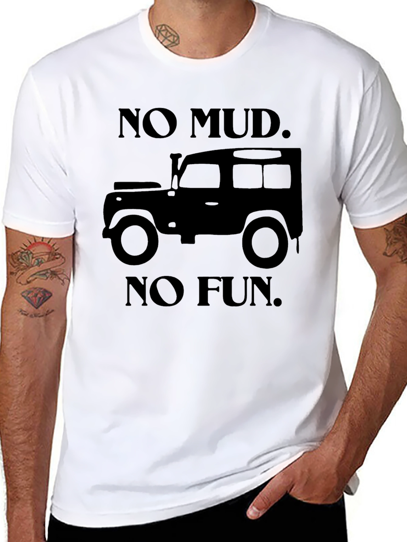 No Mud No Fun Off-Roading T-Shirt