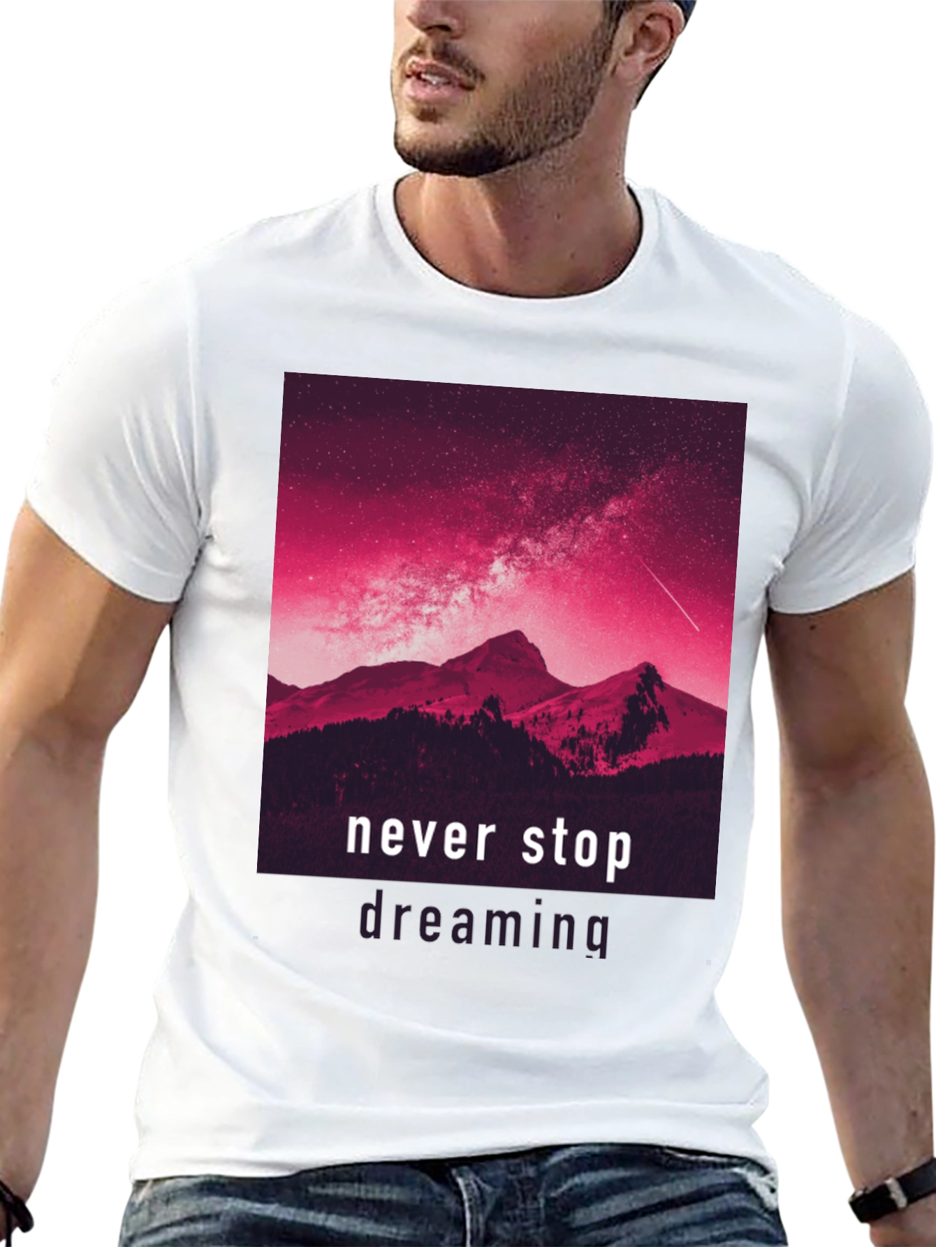 Never Stop Dreaming Graphic Tee
