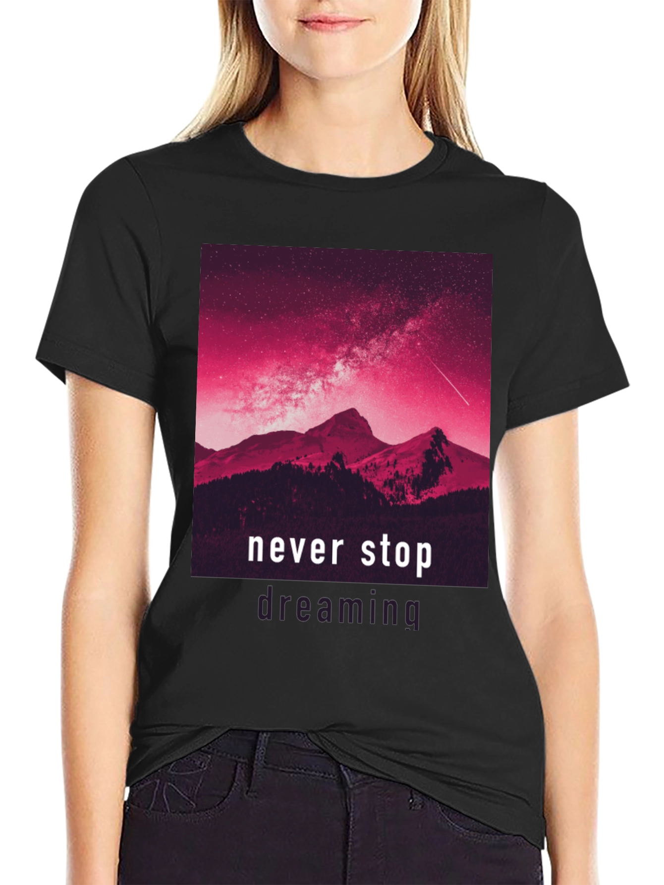 Never Stop Dreaming Graphic Tee