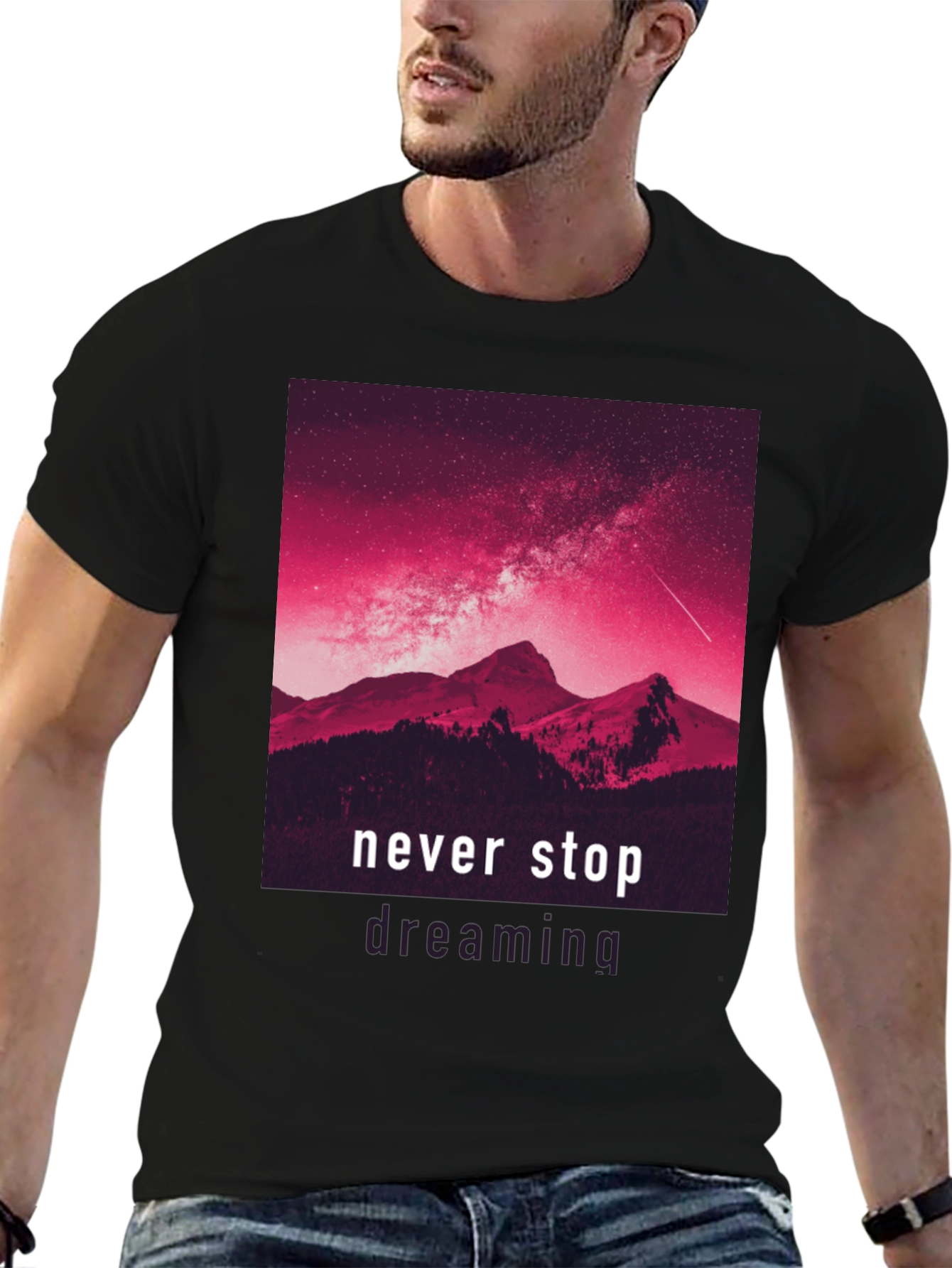 Never Stop Dreaming Graphic Tee