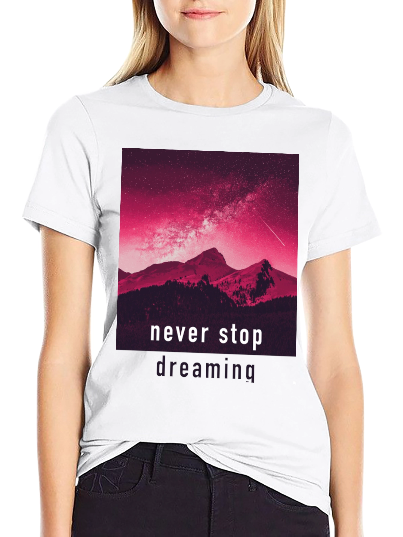 Never Stop Dreaming Graphic Tee