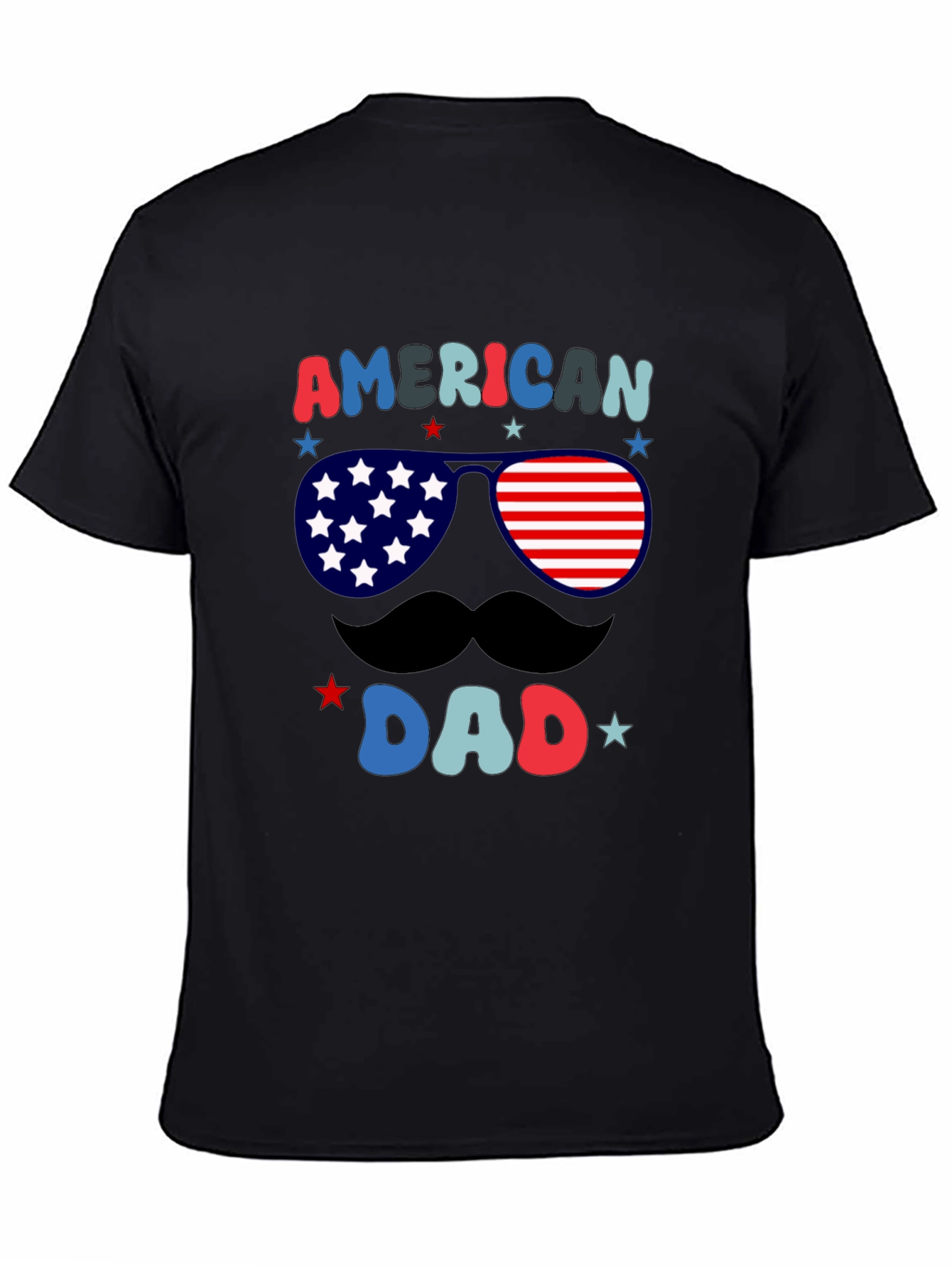 American Dad T-Shirt - Patriotic Fathers Day Tee