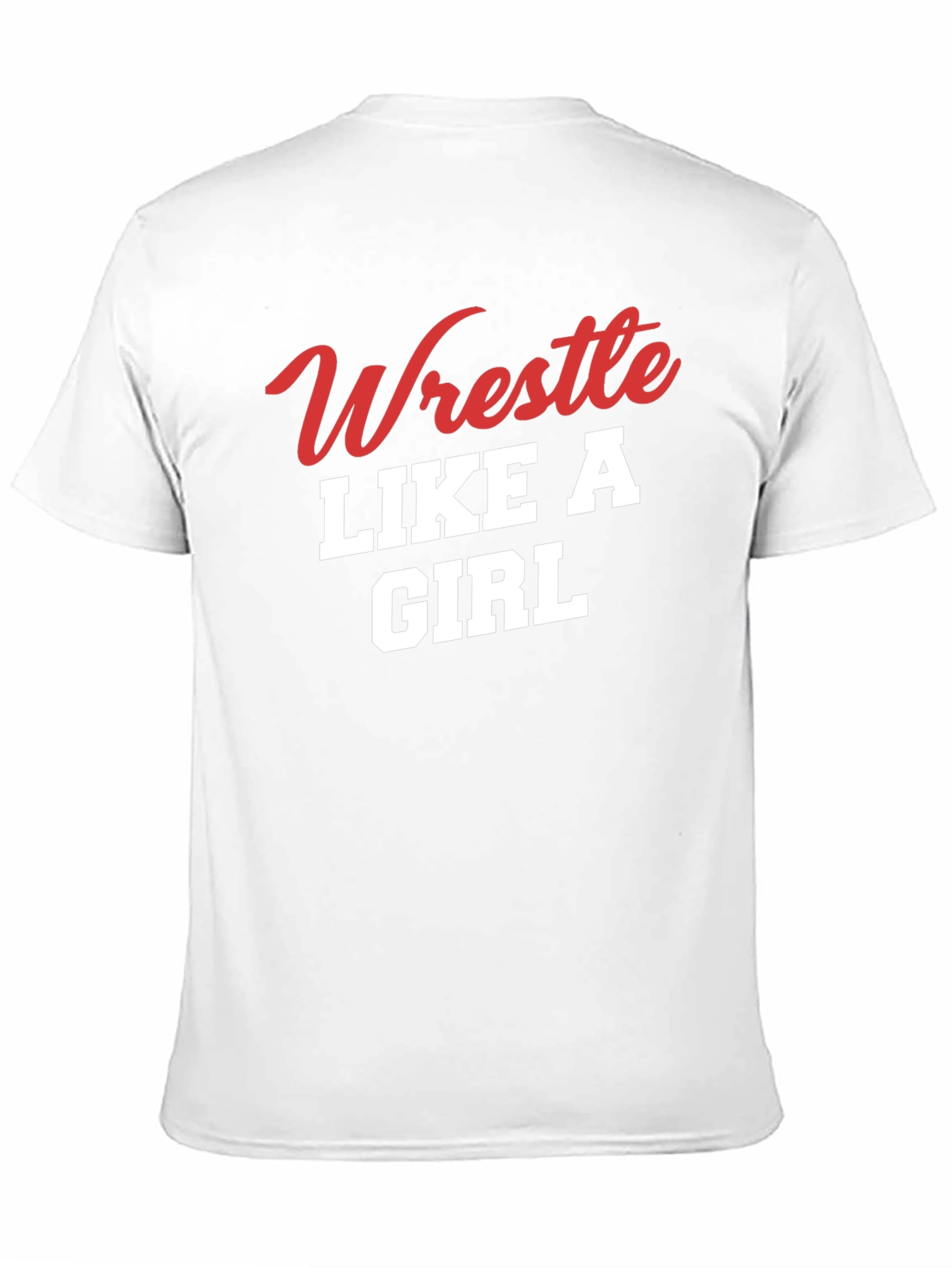 Wrestle Like a Girl T-Shirt - Black