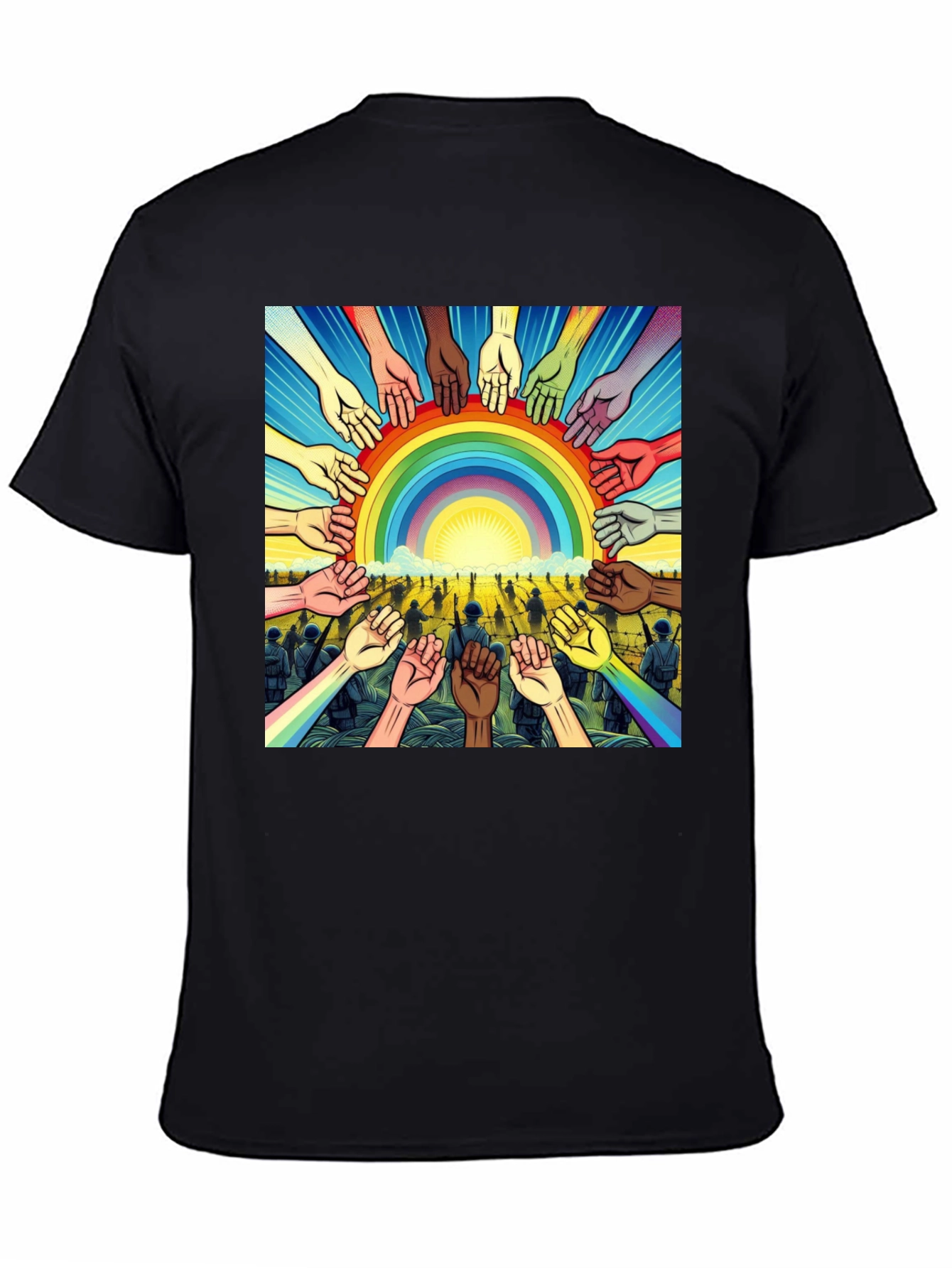 Unity Rainbow Graphic Tee