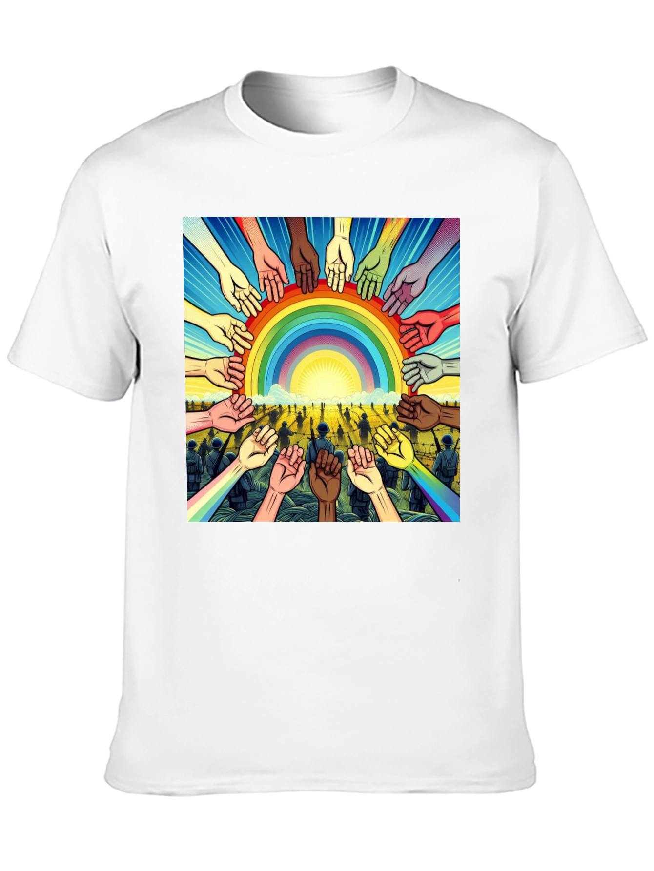 Unity Rainbow Graphic Tee