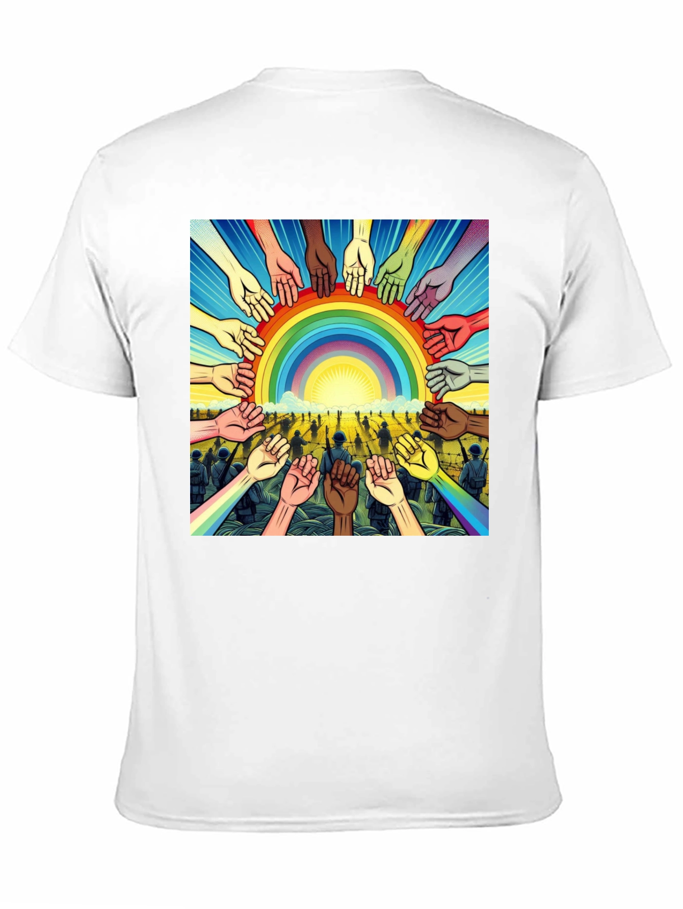 Unity Rainbow Graphic Tee