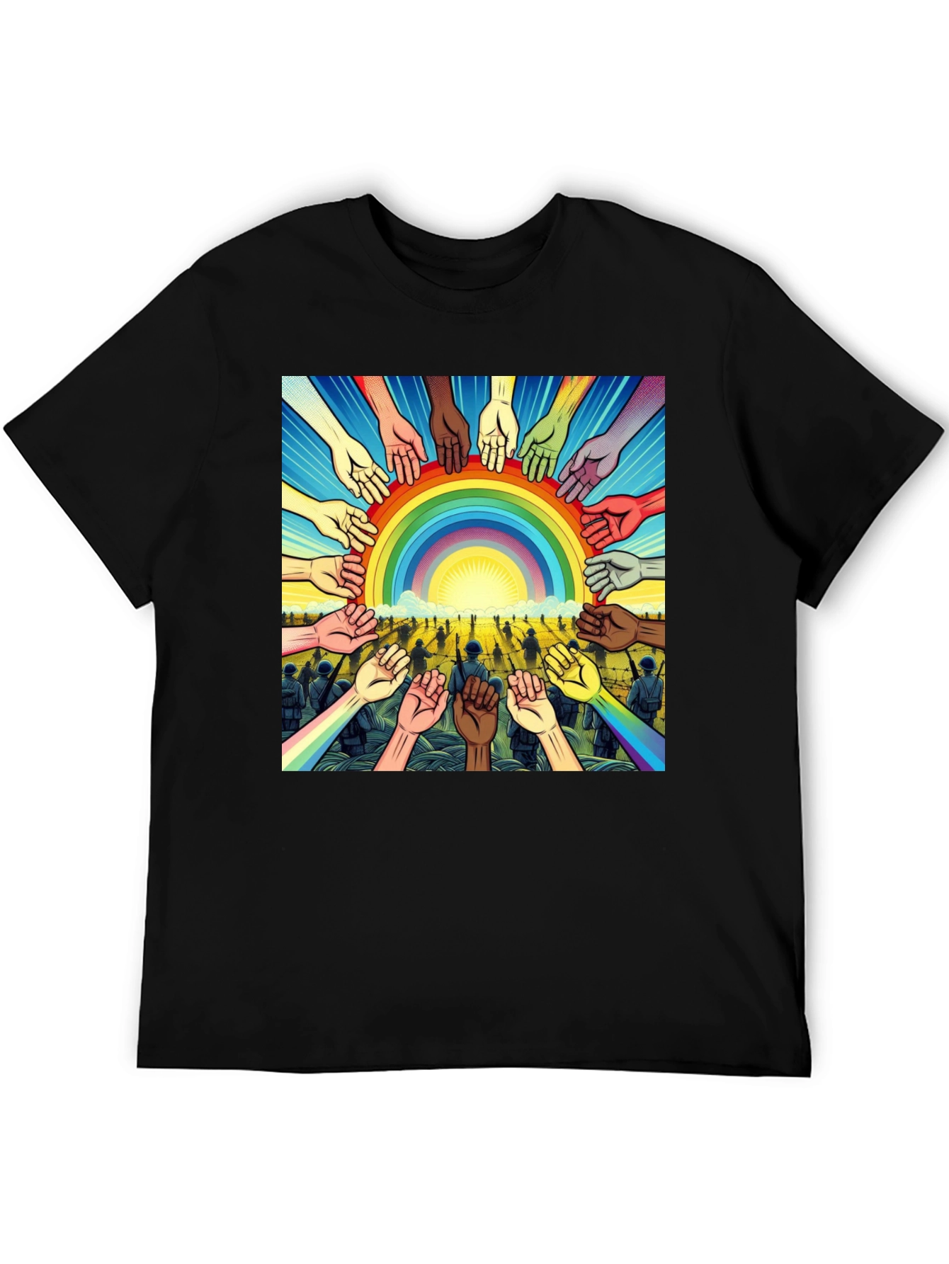 Unity Rainbow Graphic Tee