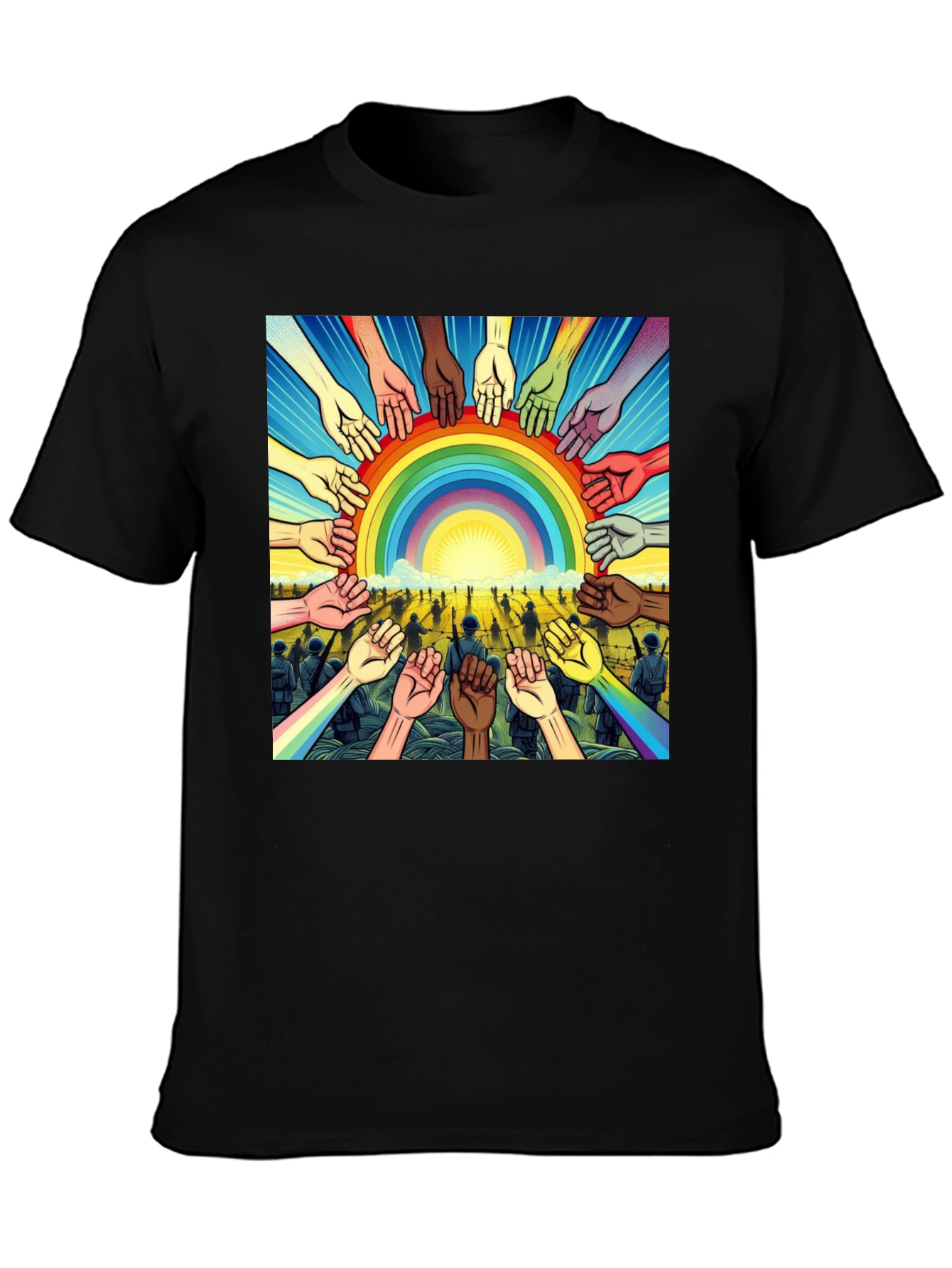Unity Rainbow Graphic Tee