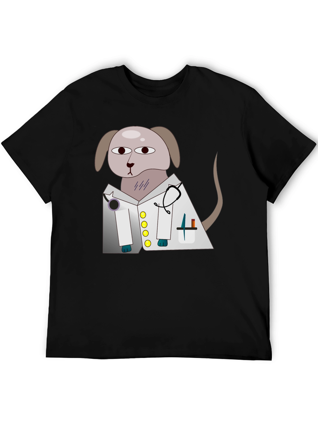 Dog Doctor T-Shirt - Cartoon Vet Design