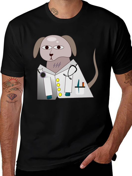 Dog Doctor T-Shirt - Cartoon Vet Design