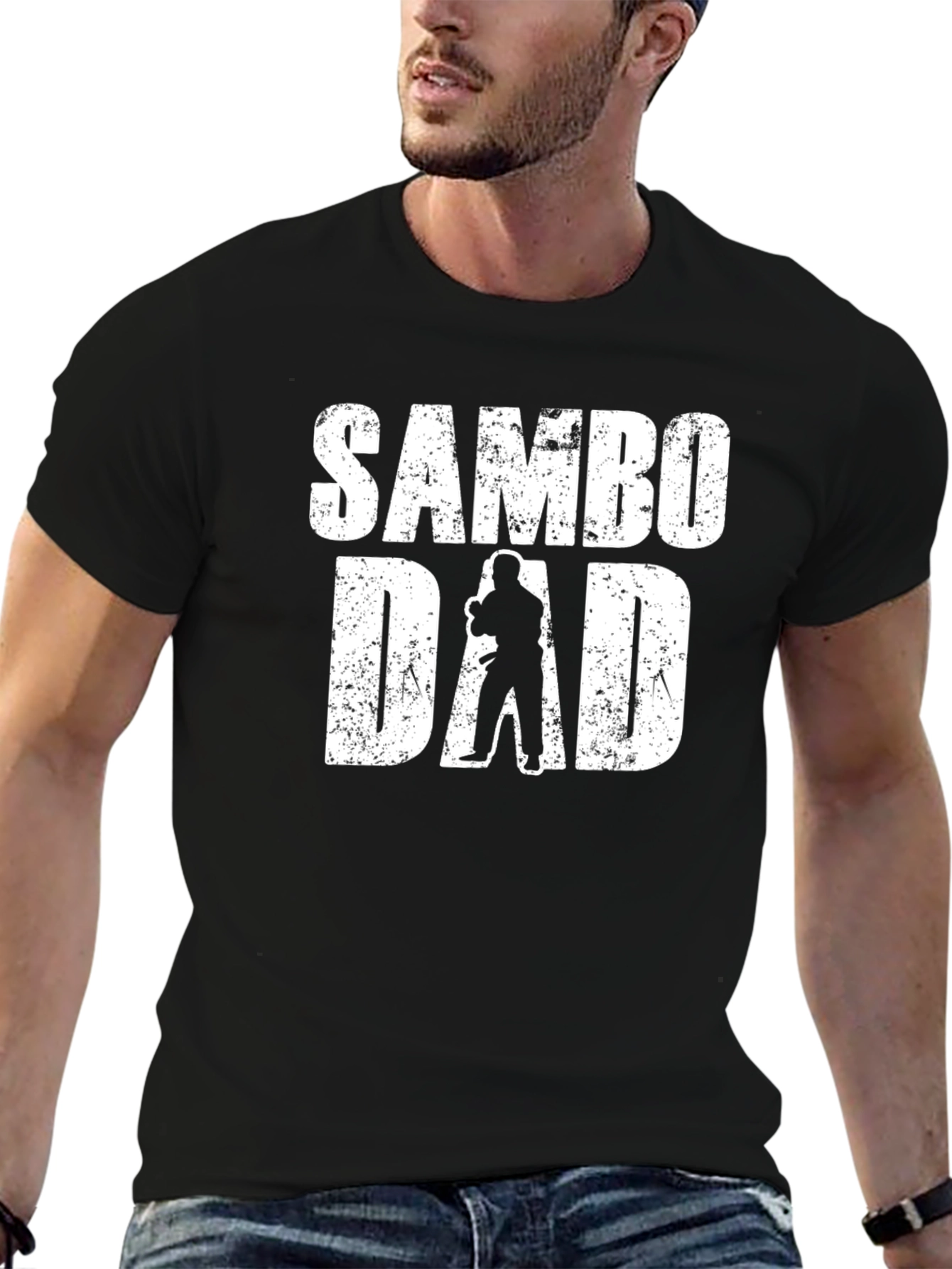 Sambo Dad T-Shirt - Black