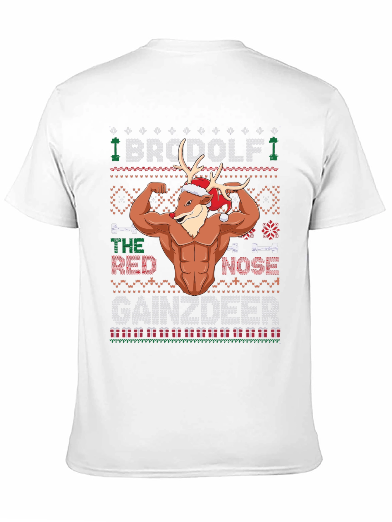 BroDolf Gainzdeer Christmas T-Shirt