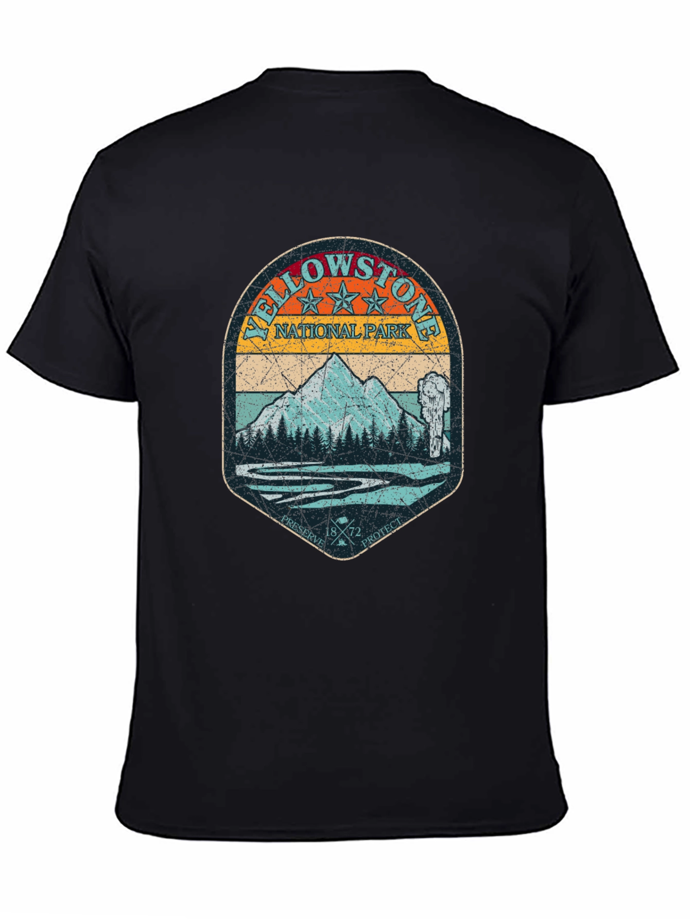 Yellowstone National Park Graphic T-Shirt